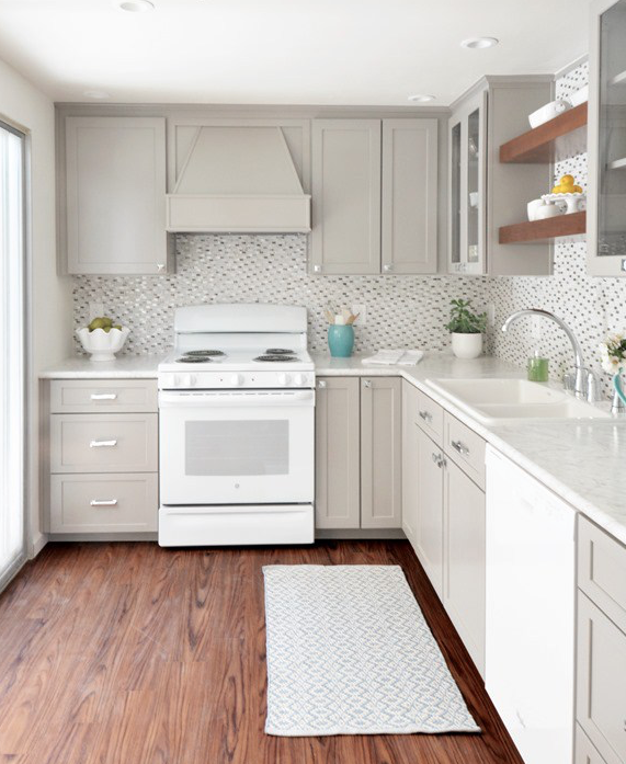 The Appliance Question Which Color To, What Color Kitchen Cabinets With White Appliances