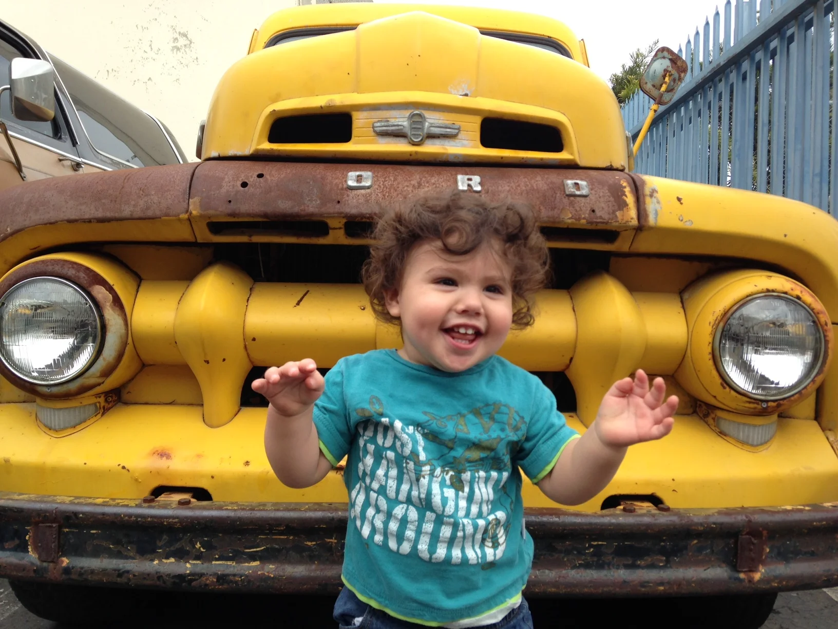 Vintage Truck Santa Barbara Wedding Djs