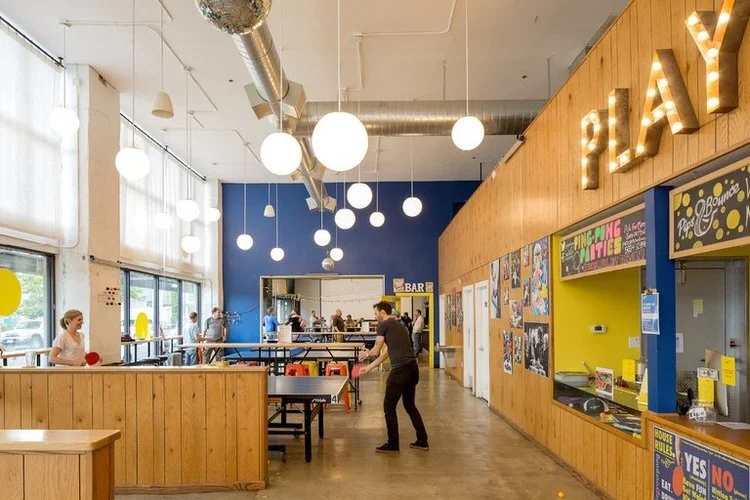 Where the Ping Pong Scene Never Sleeps