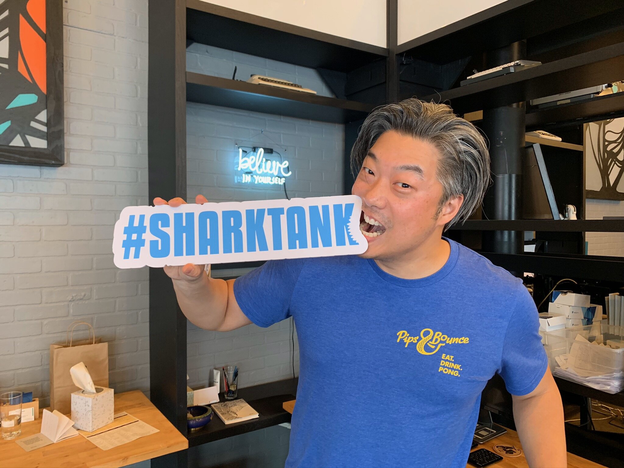 Pong. Eat. Drink. at Pips & Bounce