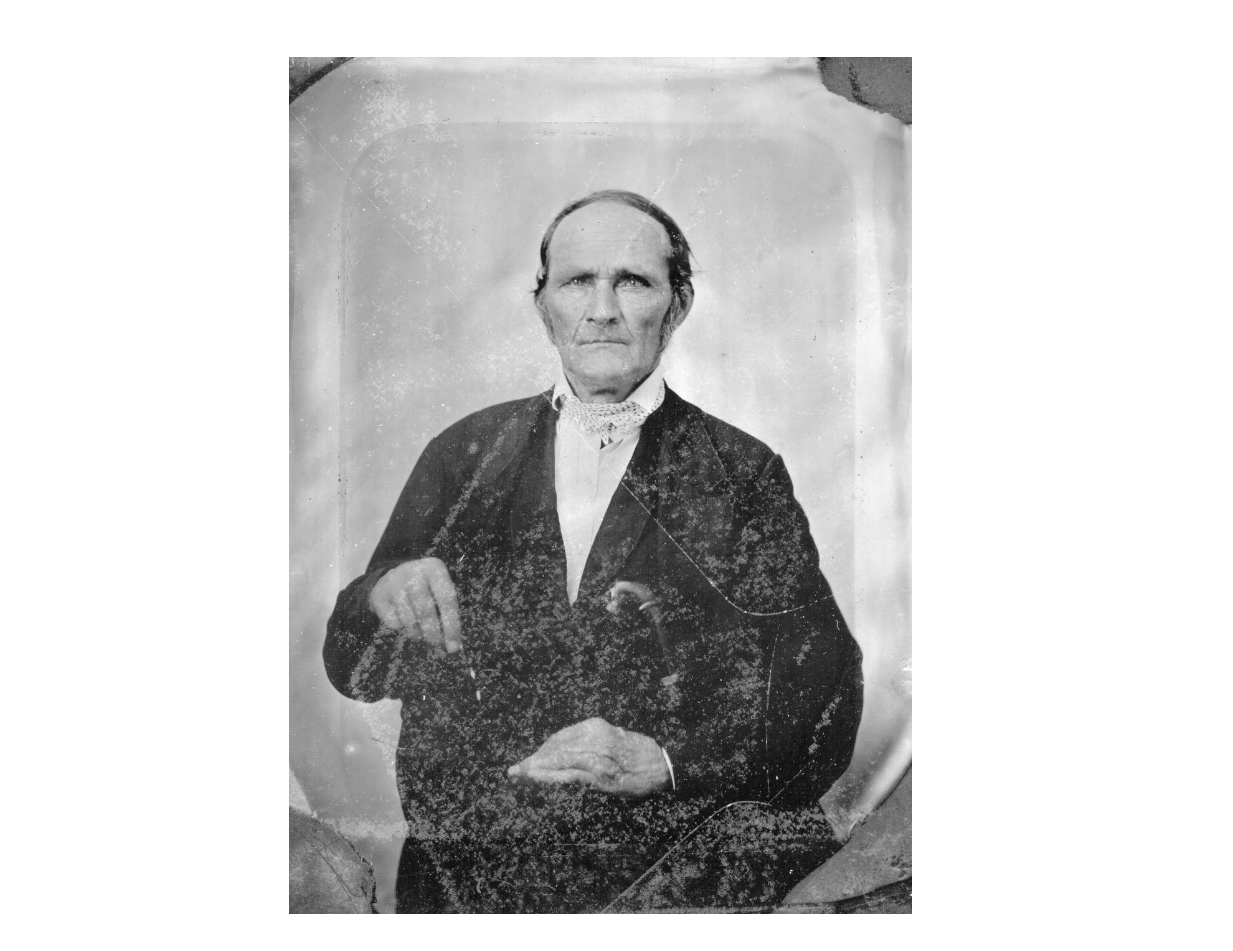 Photo of Jesse Root Grant, father of Ulysses, circa 1860.