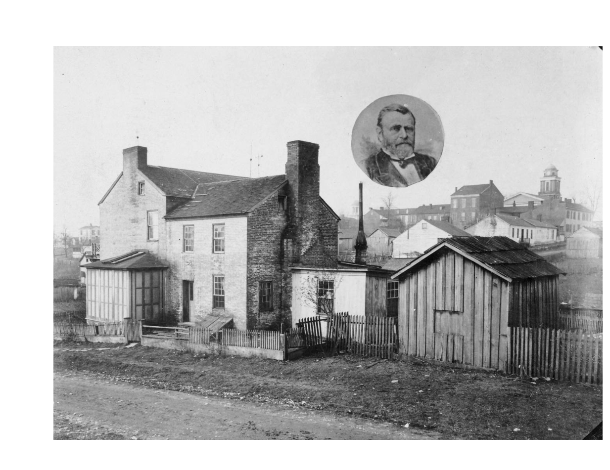 Boyhood Home and surroundings, 1898.