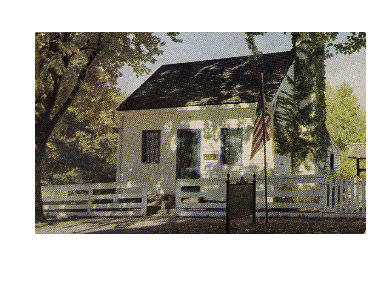 Kodacolor postcard of the Birthplace, possibly 1971.