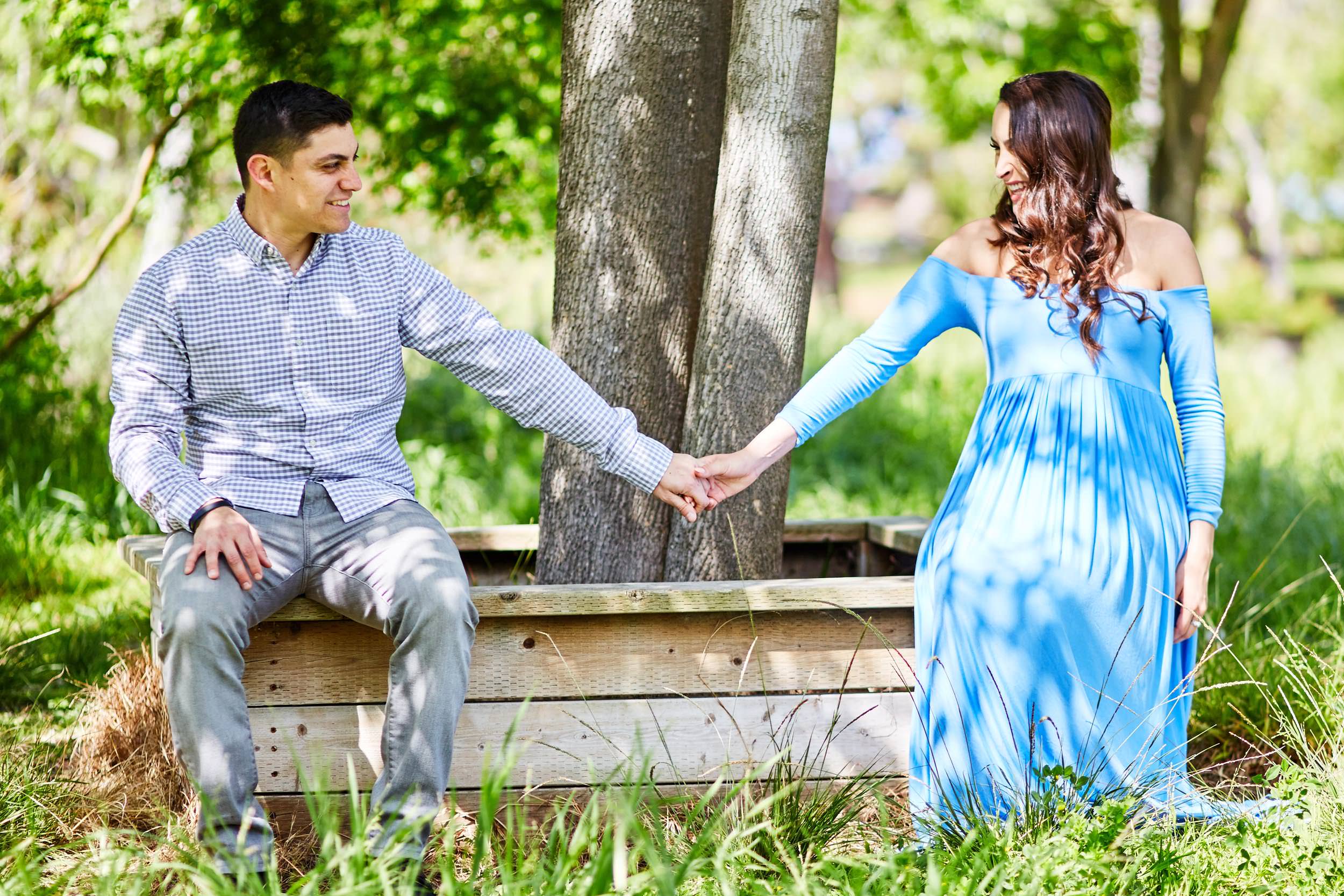 Wilderness Park Maternity Photography images from South Bay family and wedding portrait photography business Daniel Doty Photography.