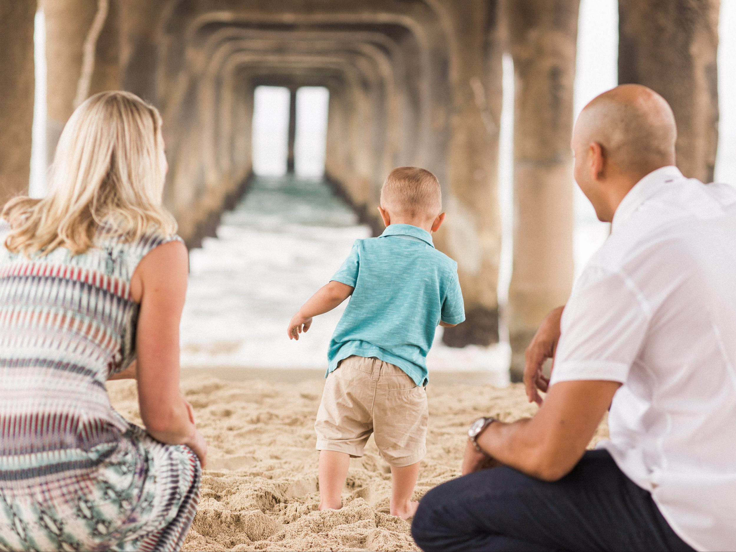  Manhattan Beach Krishnan Family Portrait Photography Session from South Bay family and wedding portrait photography business Daniel Doty Photography.  