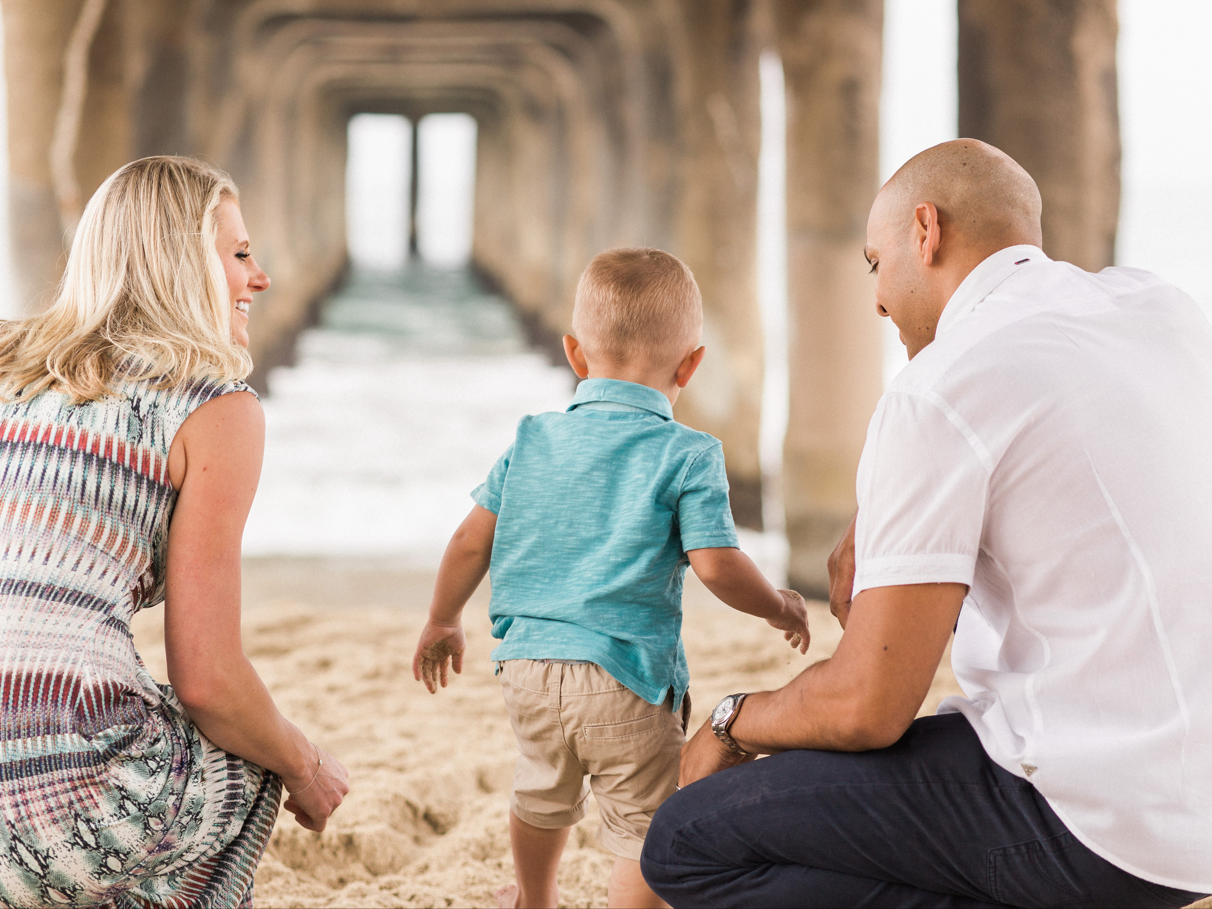  Manhattan Beach Krishnan Family Portrait Photography Session from South Bay family and wedding portrait photography business Daniel Doty Photography.  