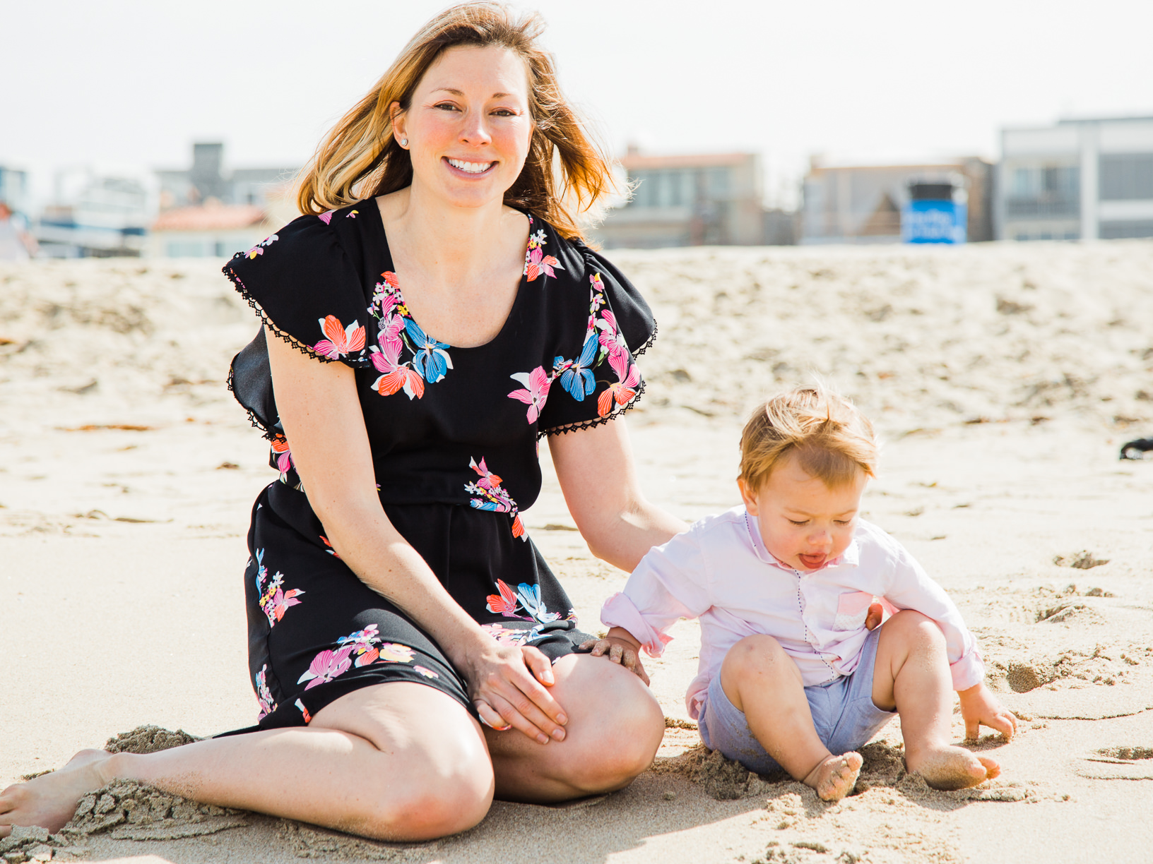  Barth Family Portraits - Hermosa Beach, CA. Hermosa Beach Family Portrait Photographs and Hermosa Beach Family Portrait Photography from Fine Art Family Portrait and Wedding Photographer, engagement photographer and Wedding Photographer Daniel Doty 