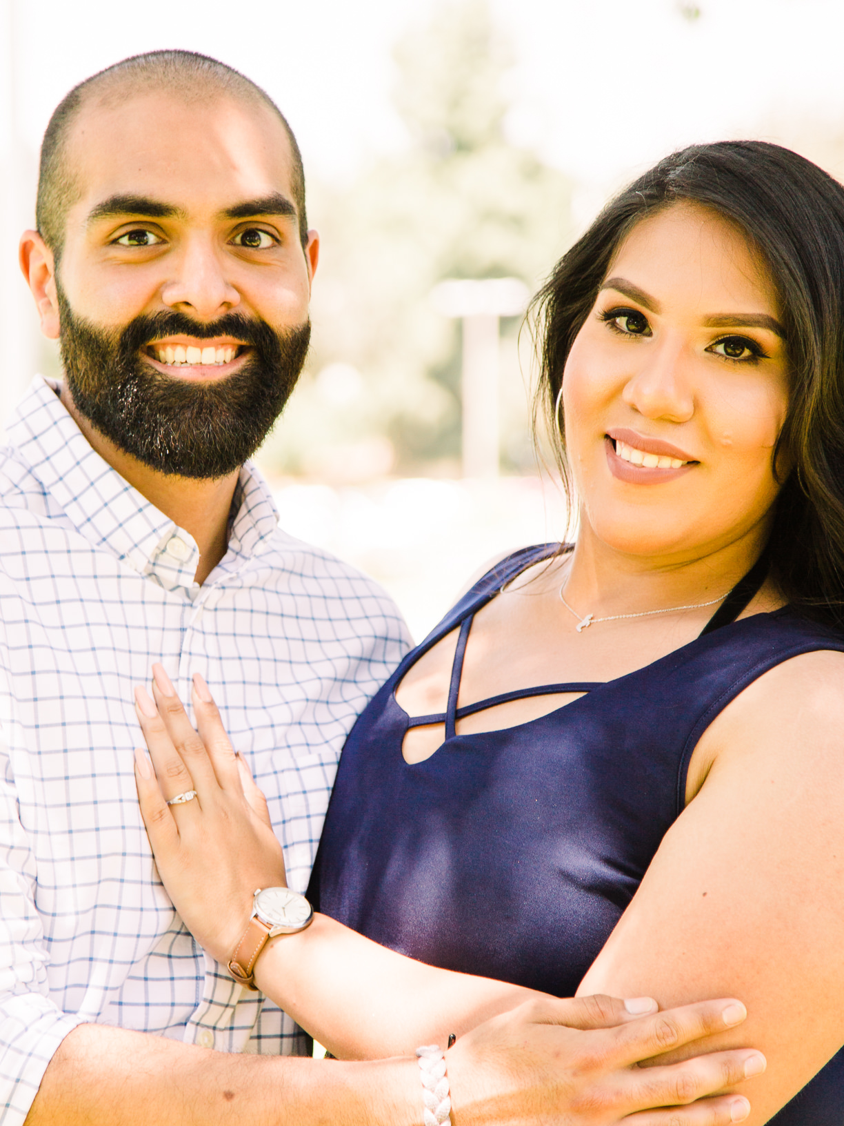 Gabriela & Eric Engagment Photoshoot - Heritage Park, Cerritos, 