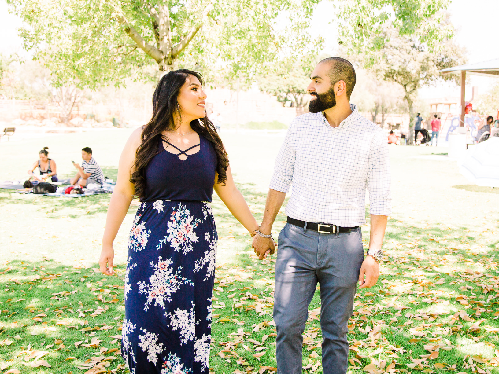 Gabriela & Eric Engagment Photoshoot - Heritage Park, Cerritos, 