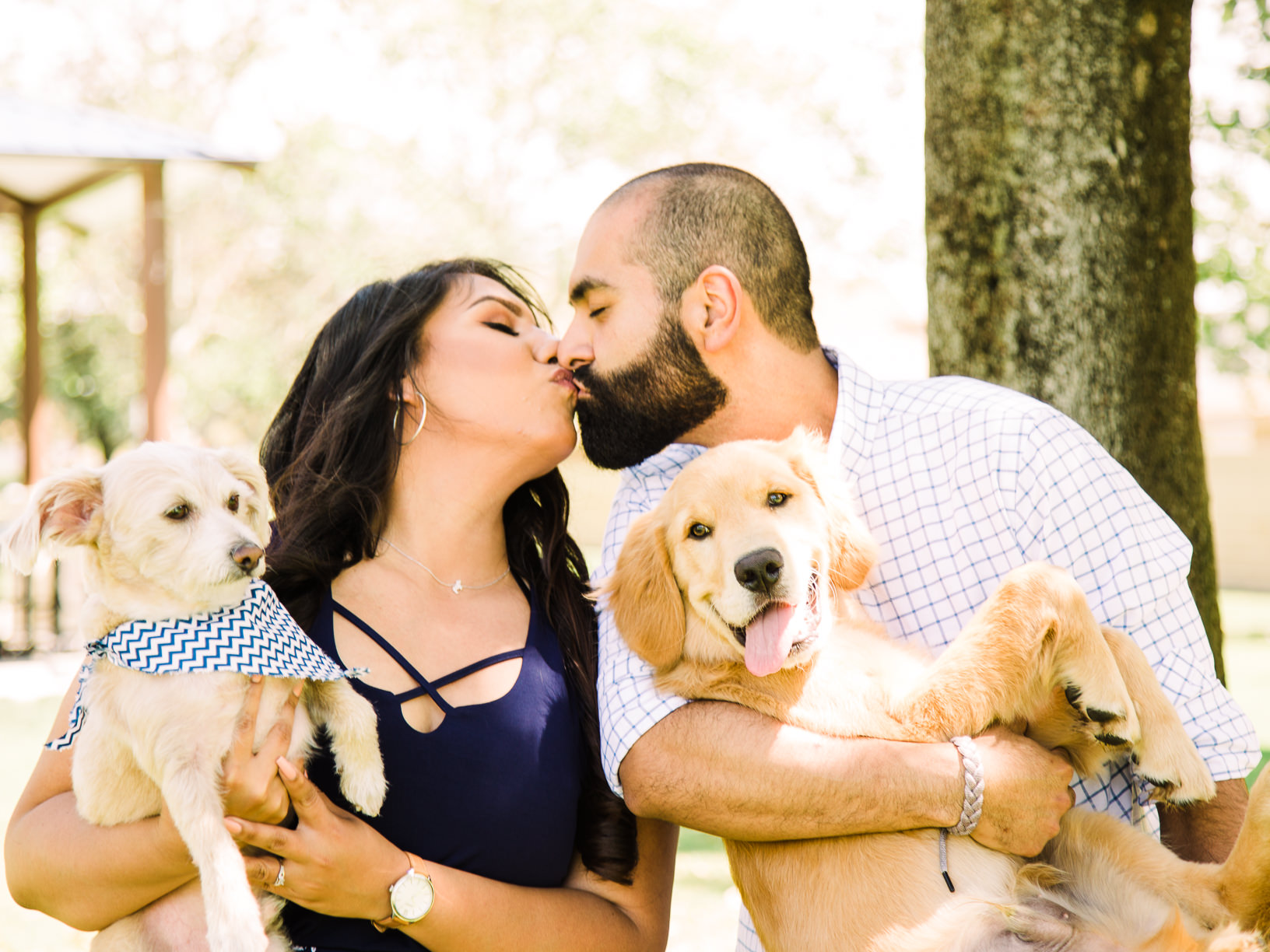 Gabriela & Eric Engagment Photoshoot - Heritage Park, Cerritos, 