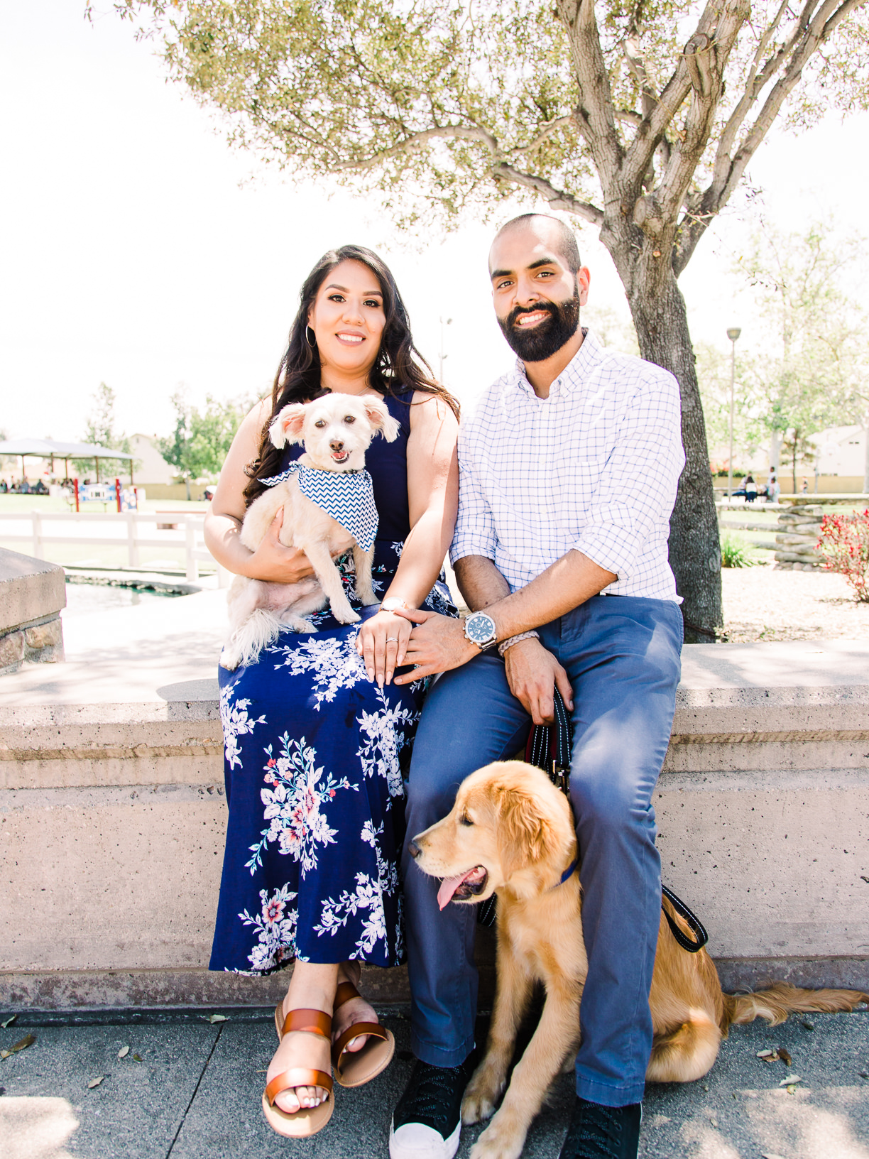 Gabriela & Eric Engagment Photoshoot - Heritage Park, Cerritos, 