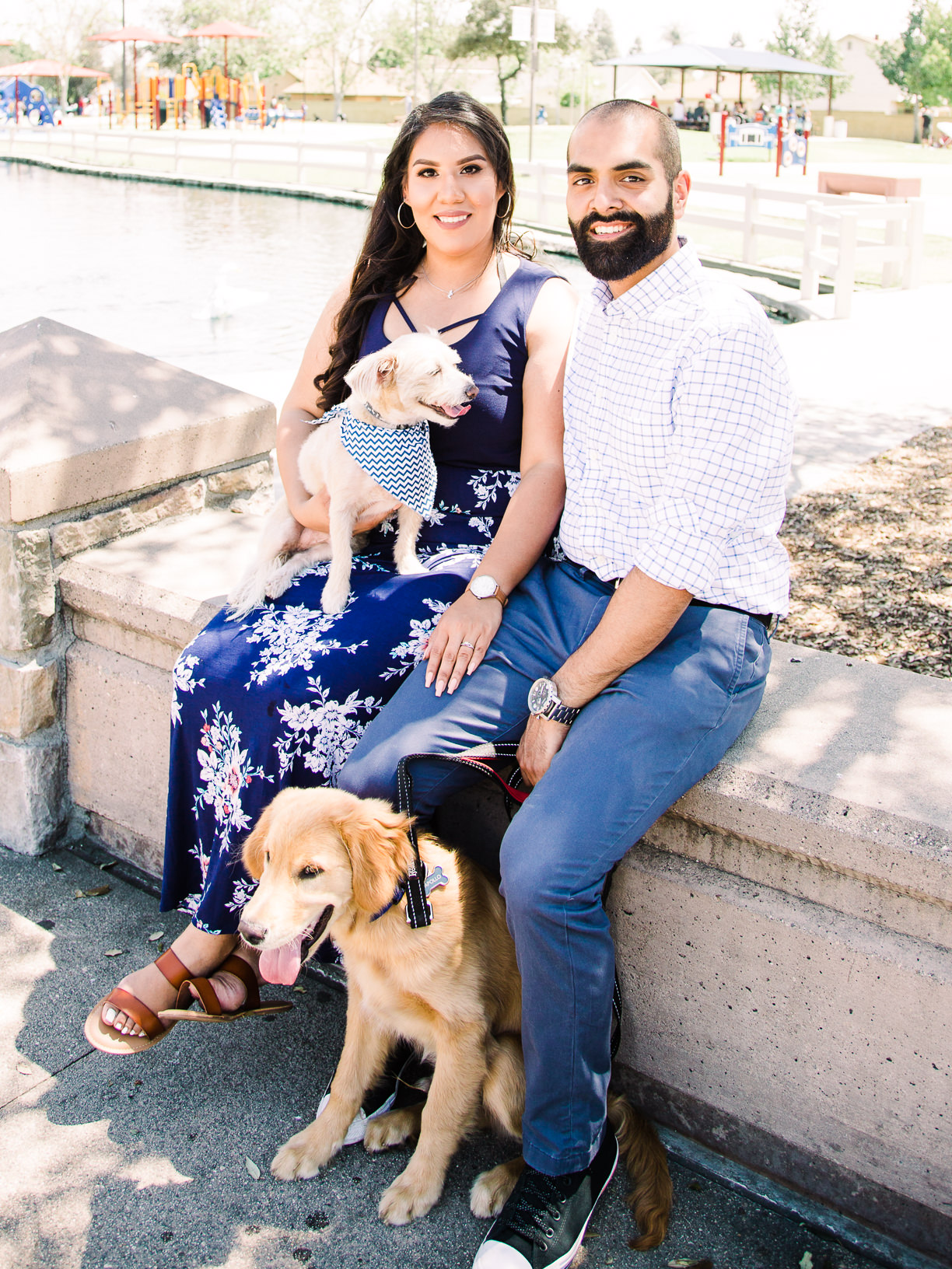 Gabriela & Eric Engagment Photoshoot - Heritage Park, Cerritos, 