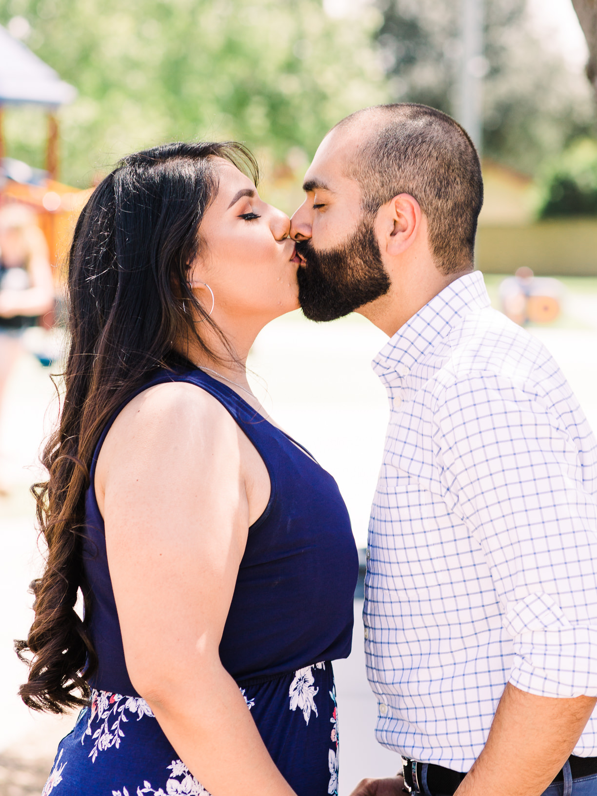 Gabriela & Eric Engagment Photoshoot - Heritage Park, Cerritos, 