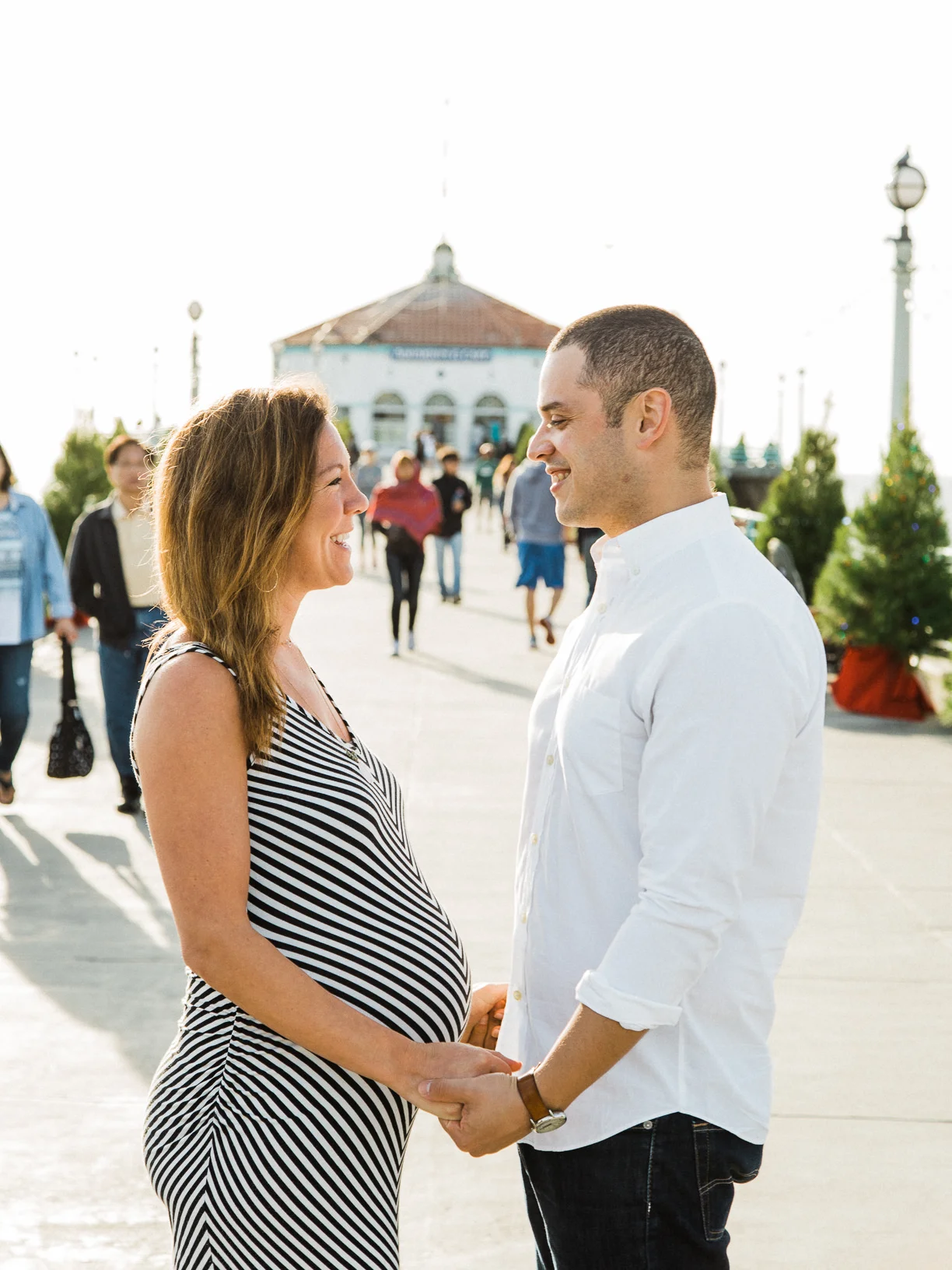 Juli and Tim Maternity Portrait Session at The Manhattan Beach Pier in Manhattan Beach, CA from Daniel Doty Photography. Maternity Portrait Session at The Manhattan Beach Pier Photographs and Maternity Portrait Session at The Manhattan Beach Pier Photography from Fine Art Family Portrait and Wedding Photographer, engagement photographer and Wedding Photographer Daniel Doty Photography.