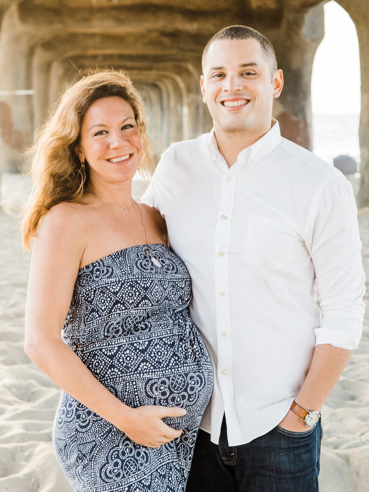 Juli and Tim Maternity Portrait Session at The Manhattan Beach Pier in Manhattan Beach, CA from Daniel Doty Photography. Maternity Portrait Session at The Manhattan Beach Pier Photographs and Maternity Portrait Session at The Manhattan Beach Pier Photography from Fine Art Family Portrait and Wedding Photographer, engagement photographer and Wedding Photographer Daniel Doty Photography.