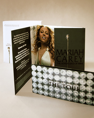  MGM Grand/Mariah Carey Concert Invite 
