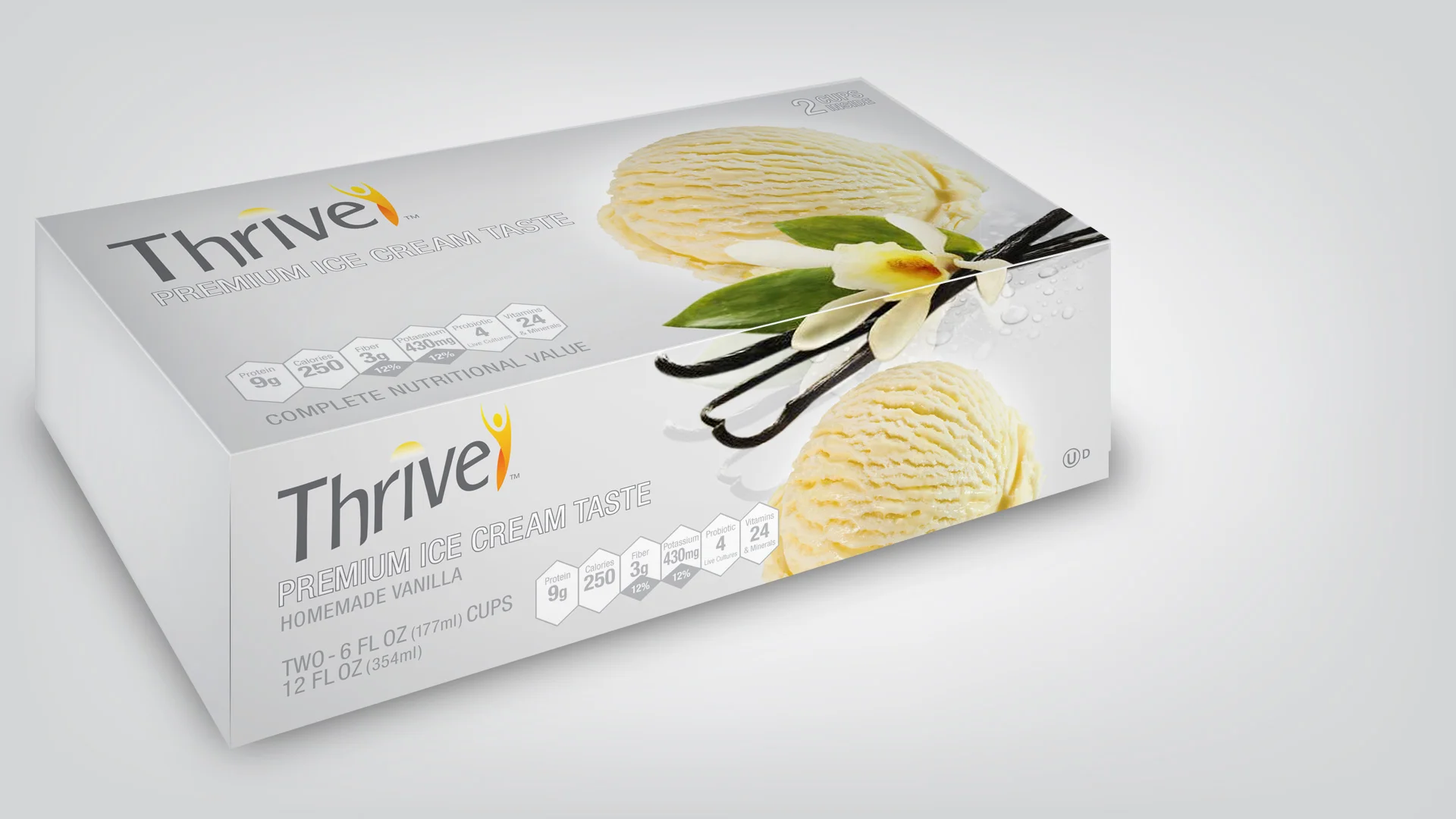  Thrive Ice Cream Package Design 