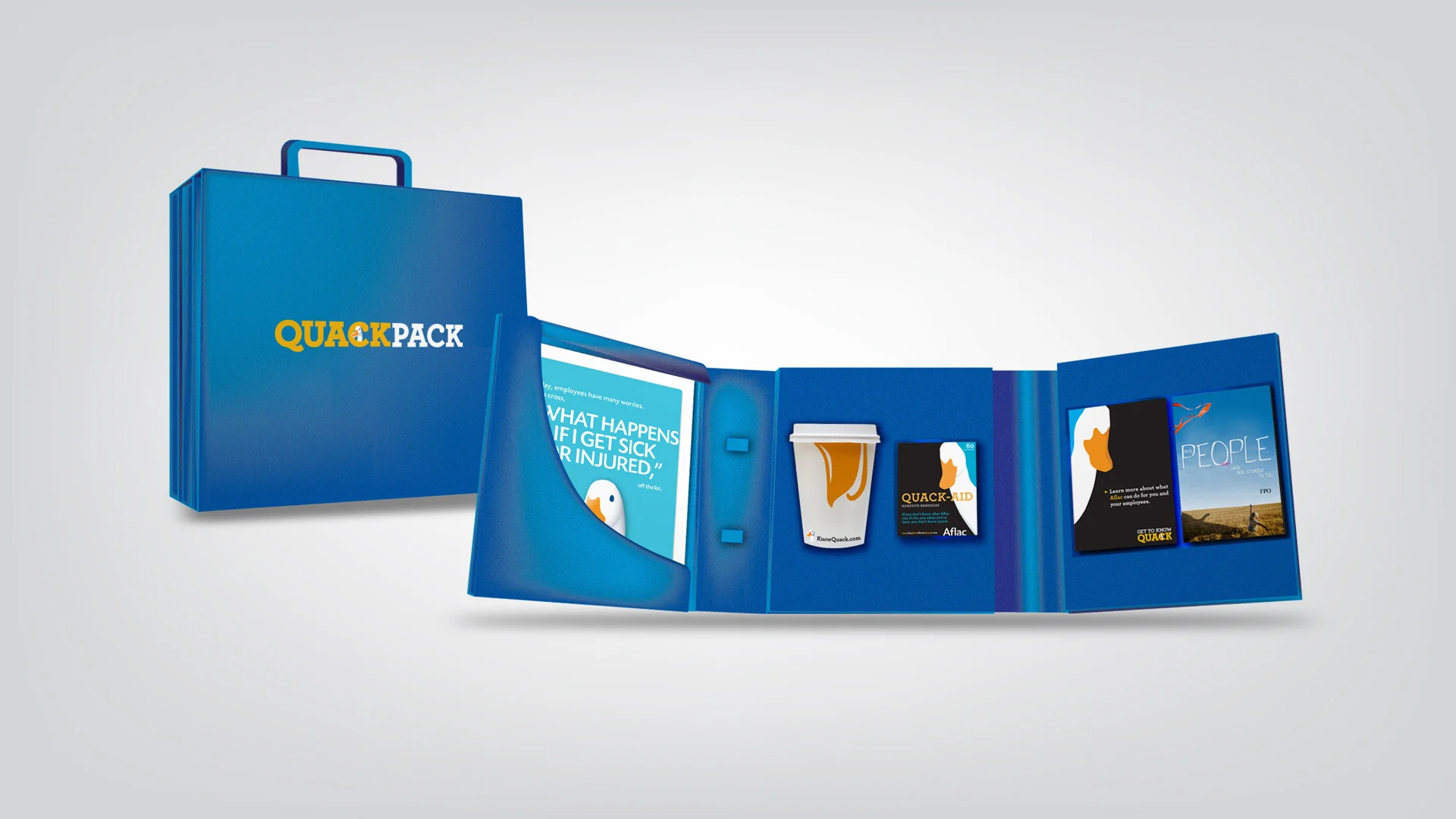  AFLAC QuackPack Package Design 