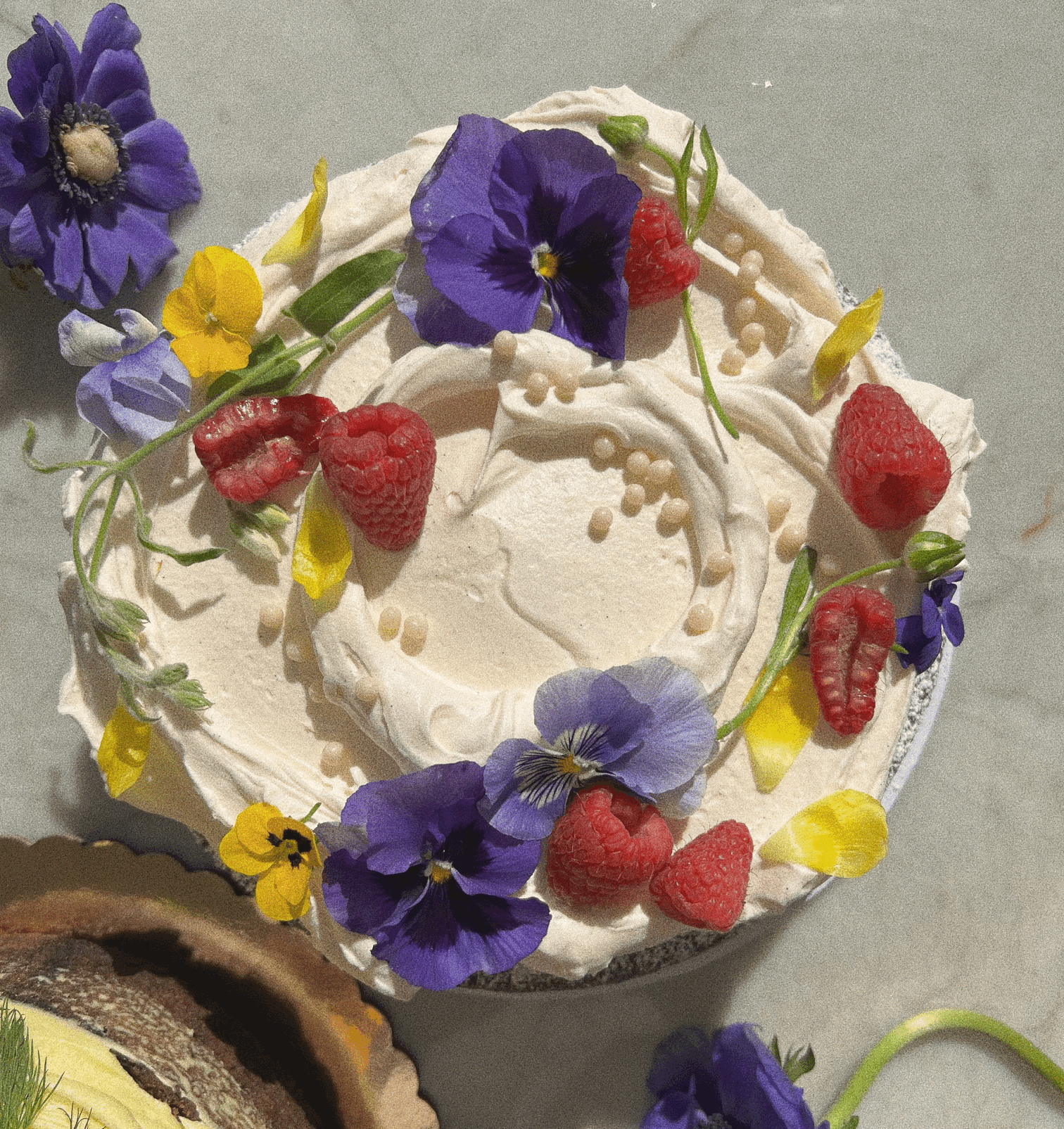 Olive Oil Cake with Whipped Mascarpone Frosting