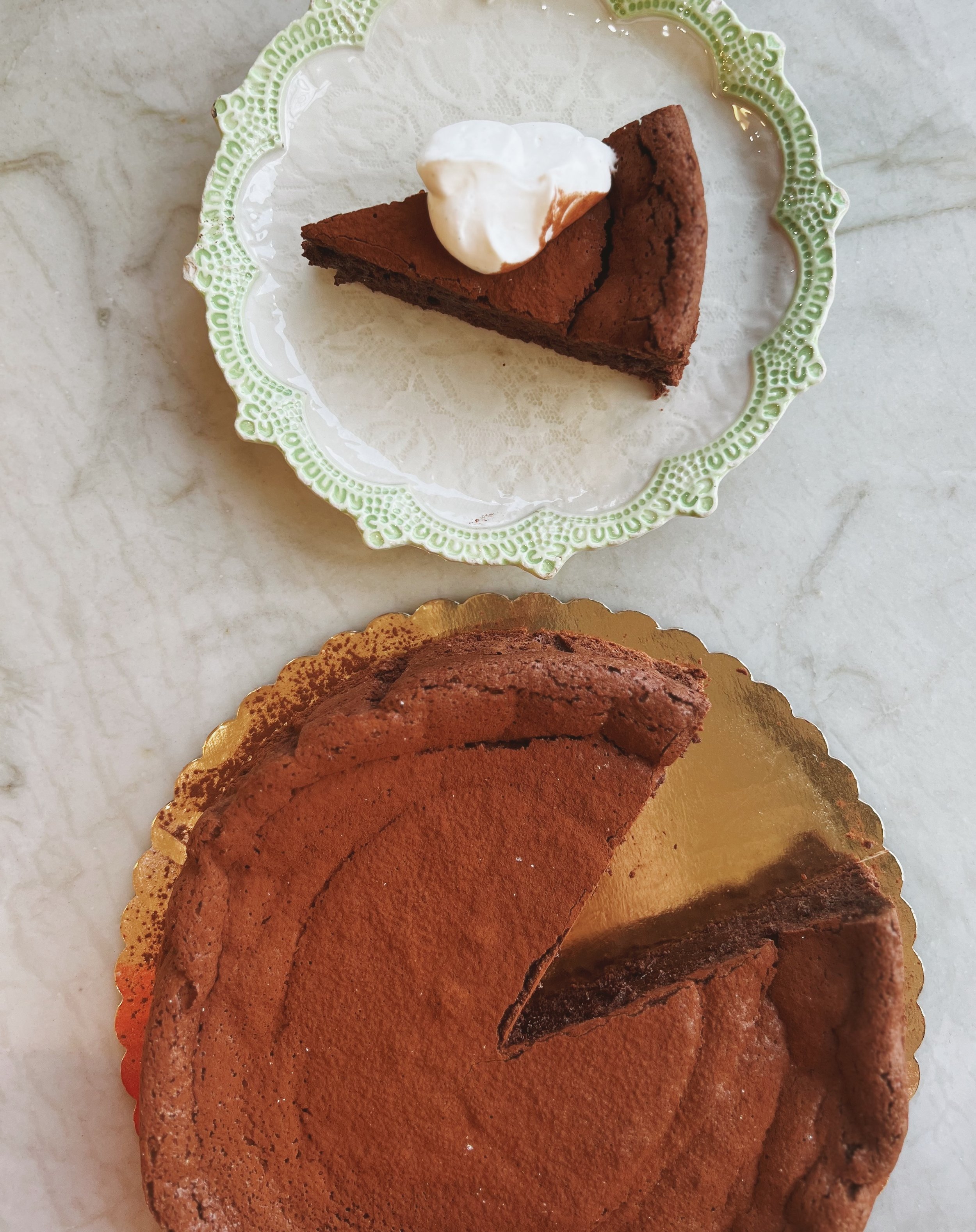 Simple Chocolate Cake (GF)