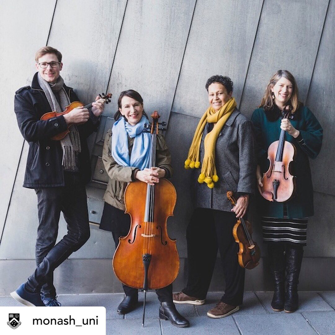 We are thrilled to be part of @mlivemelbourne Sound Gallery Sessions this month, with a free live stream performance on November 25th. This concert means we can FINALLY premiere new works by @deborahcheetham and @ellamacens_composer ... hooray! Pleas