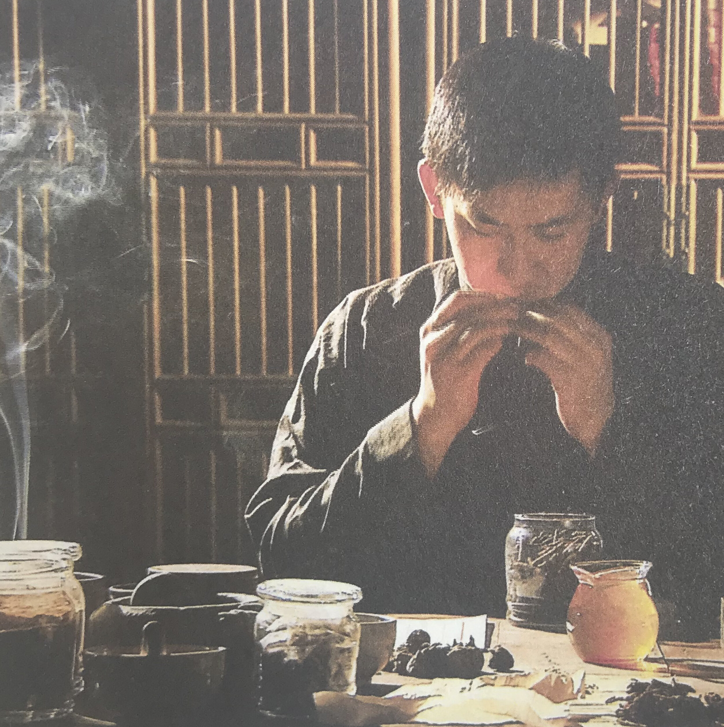   Li Shiliang 李時亮, medicinal incense practitioner   