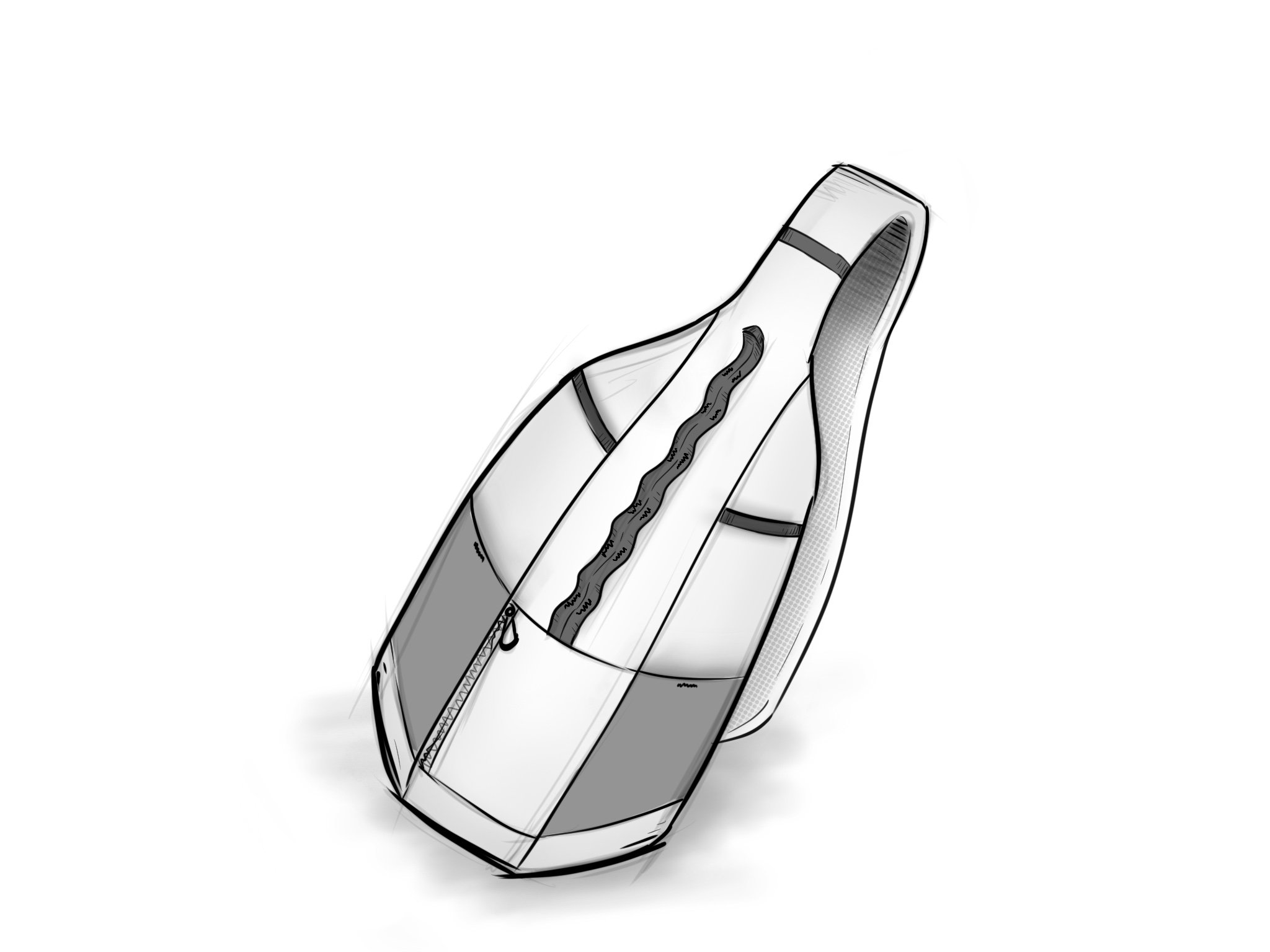 Merrell sling sketch