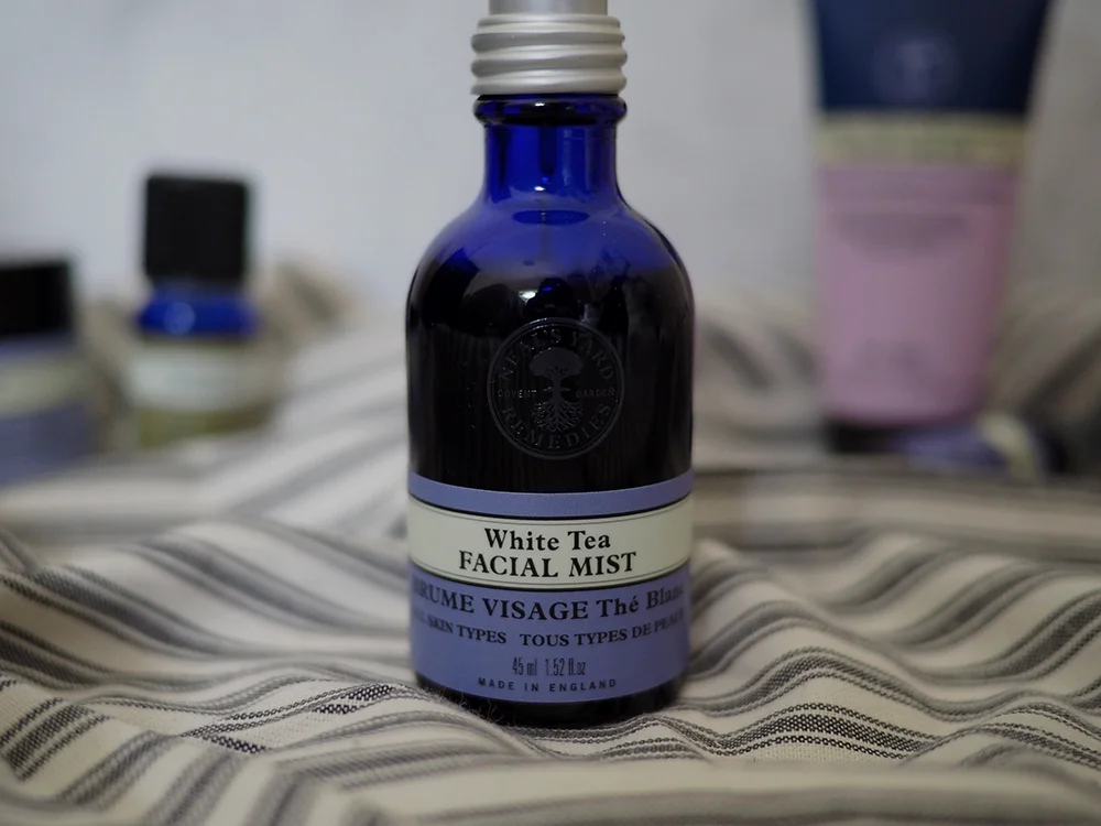Now this is the sort of product that I would have scoffed at in the past. My face regime was definitely minimal, but I started trying this facial mist out recently and I am actually quite a fan. I am often tired (thanks to a toddler) and sometimes just need a bit of a lift. I have found that a bit of a spritz of this actually helps a bit. Its a nice refresher and as with all the Neals Yard stuff I have tried it smells so lovely. I would definitely recommend this as a non essential treat item, and would probably be great if you were travelling and your face just needed refreshing every now and then. 