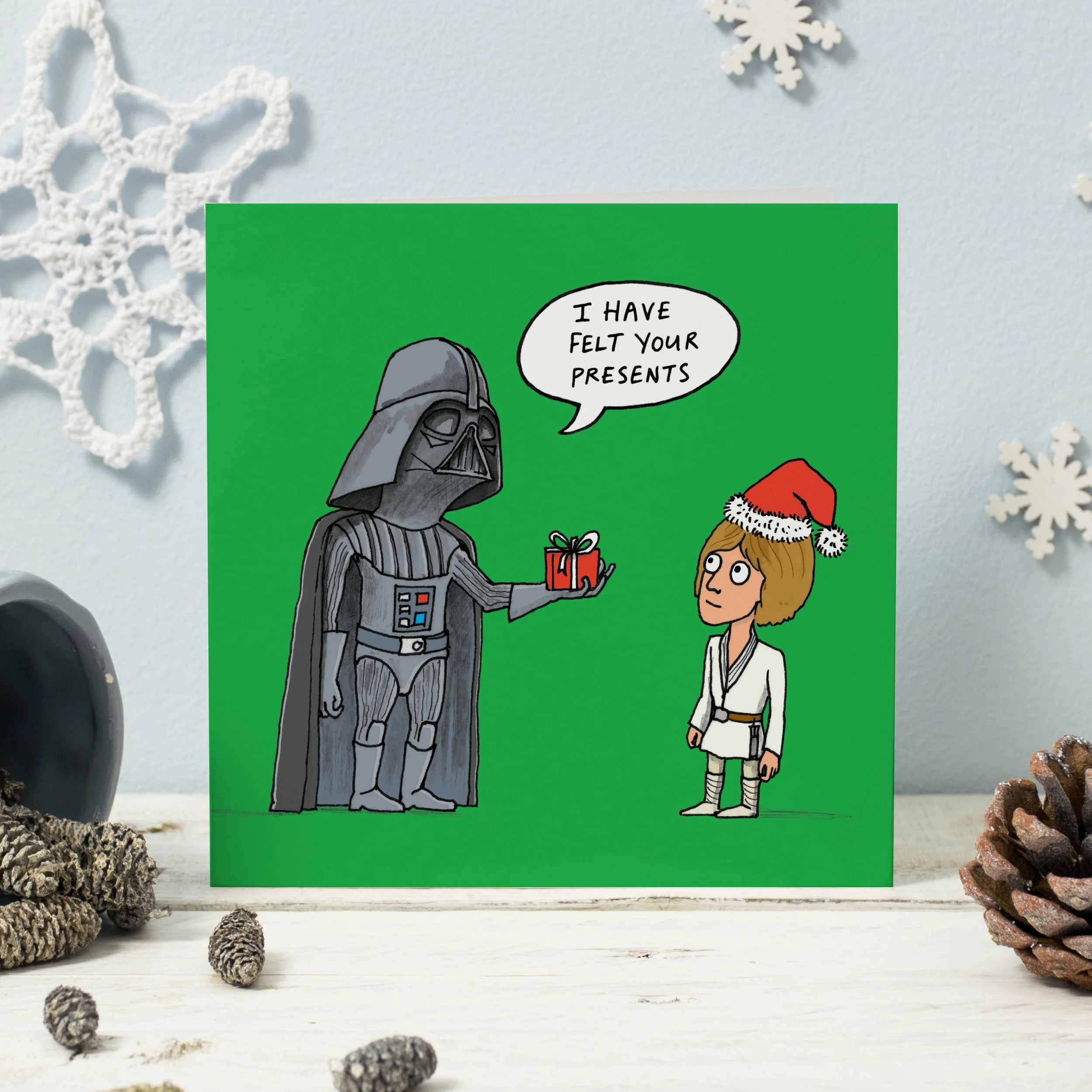 Star Wars Christmas card