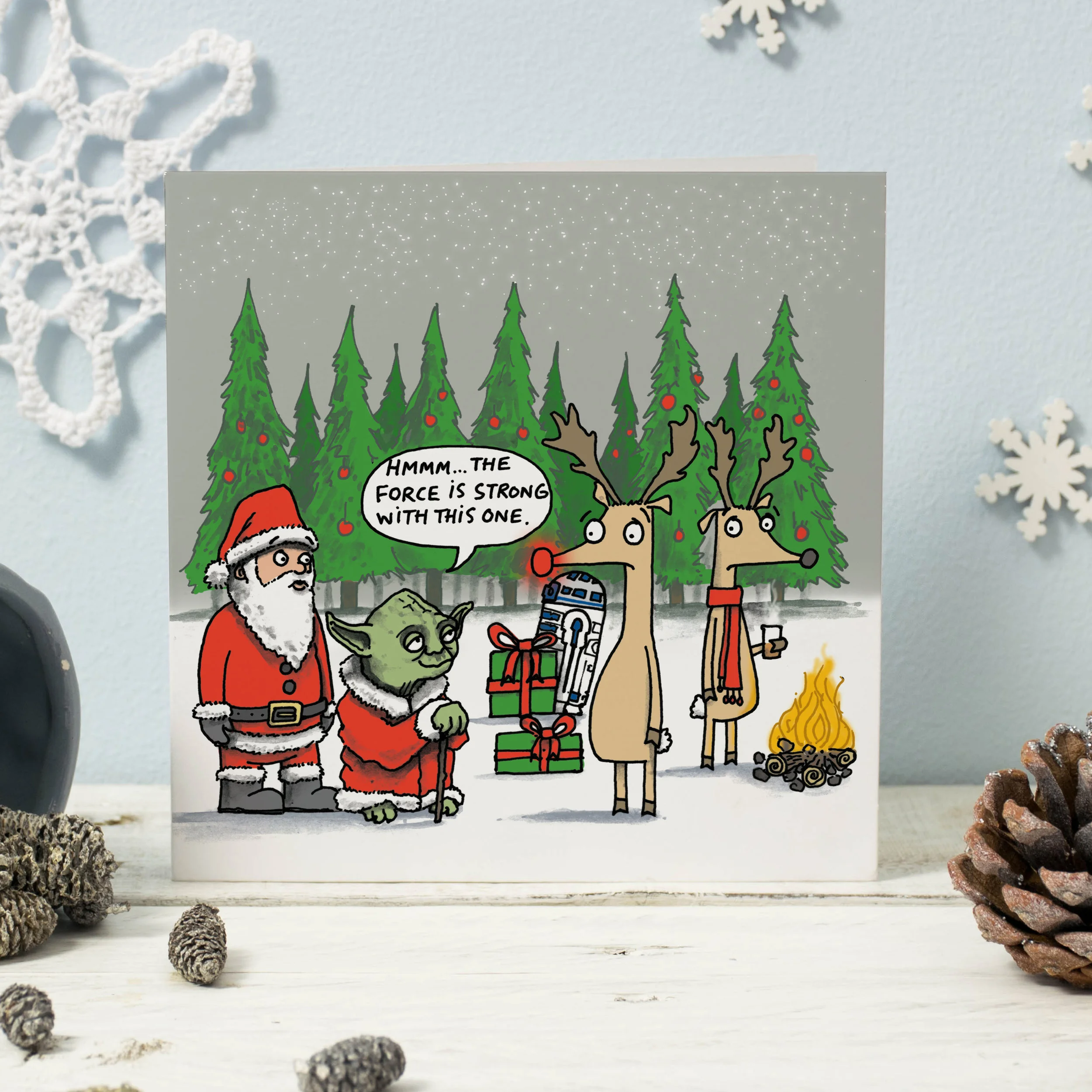 Star Wars Christmas card