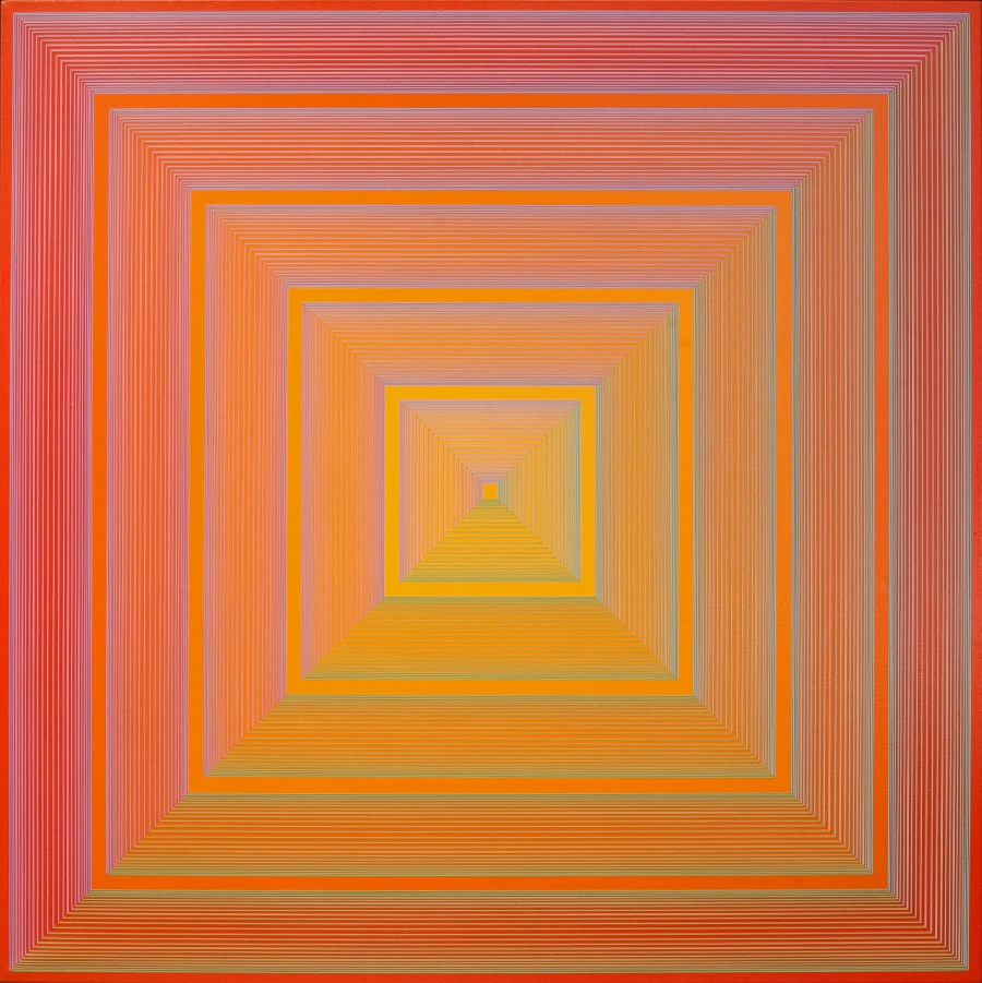 Monument Valley , 1970, Acrylic on Canvas