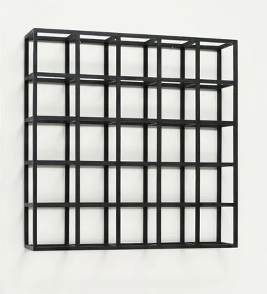 Cubic Modular Wall Structure Block, 1966, Painted Wood.Photo: © 2015 Sol Lewitt/ Artists Rights Society (ARS), New York