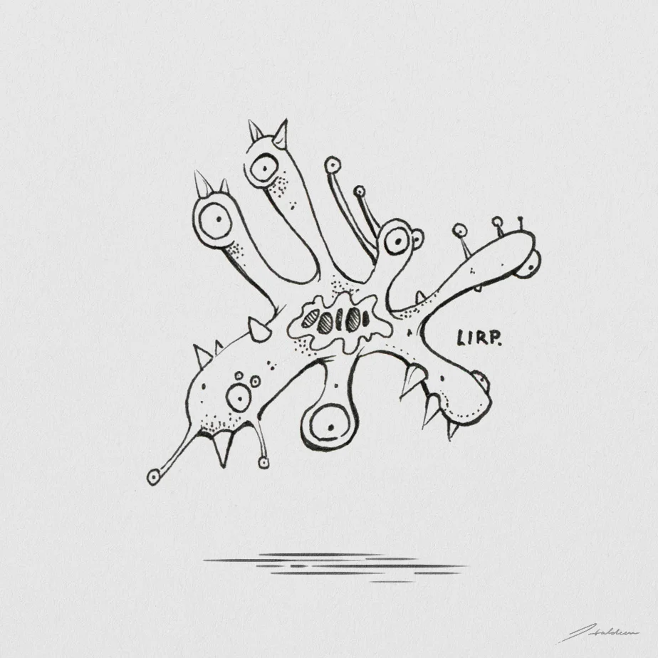  "I'm the worst of all these character designs!" 