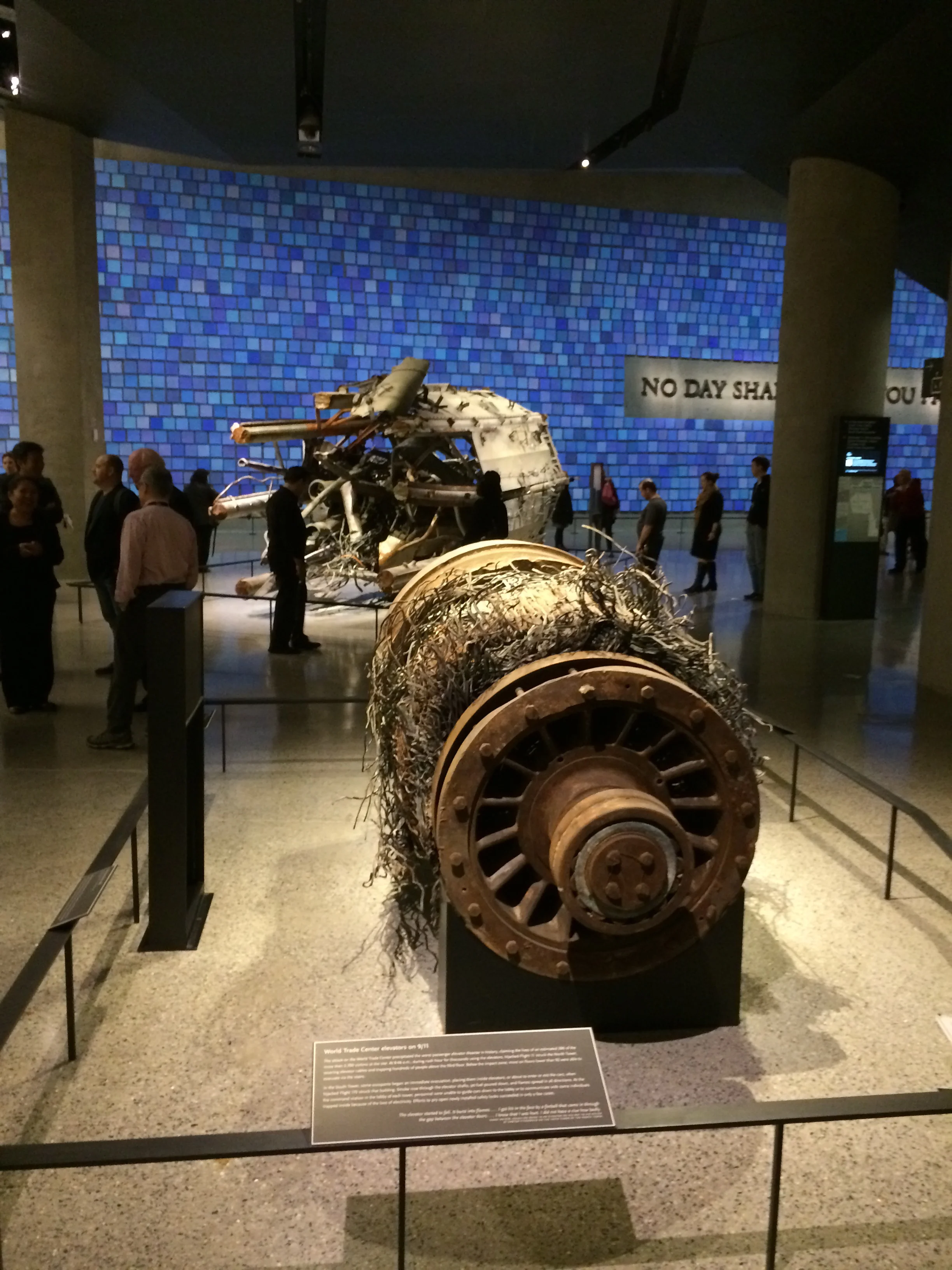 WTC ELEVATOR MOTOR DISPLAY