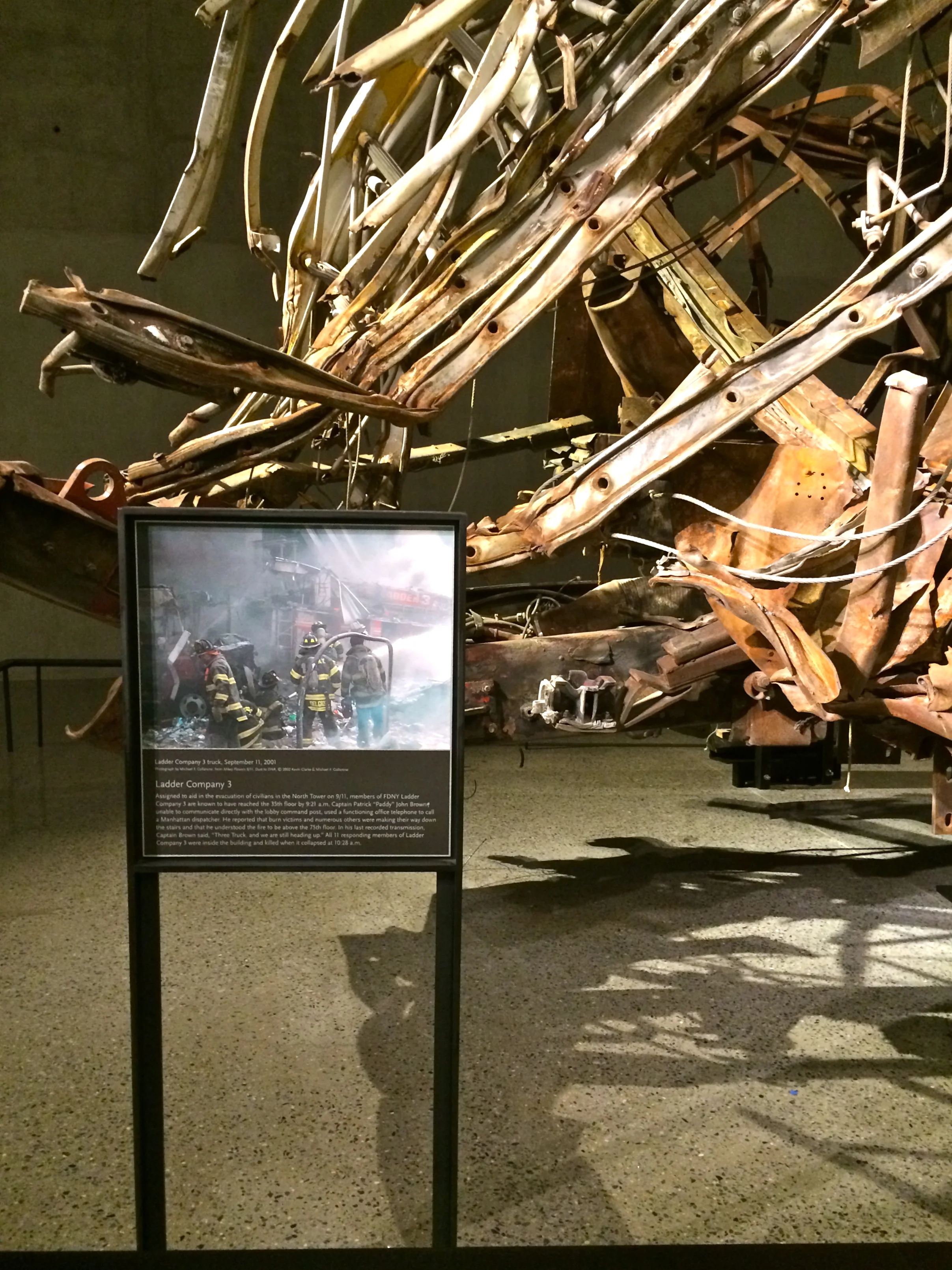 INTERPRETIVE PANEL DETAIL