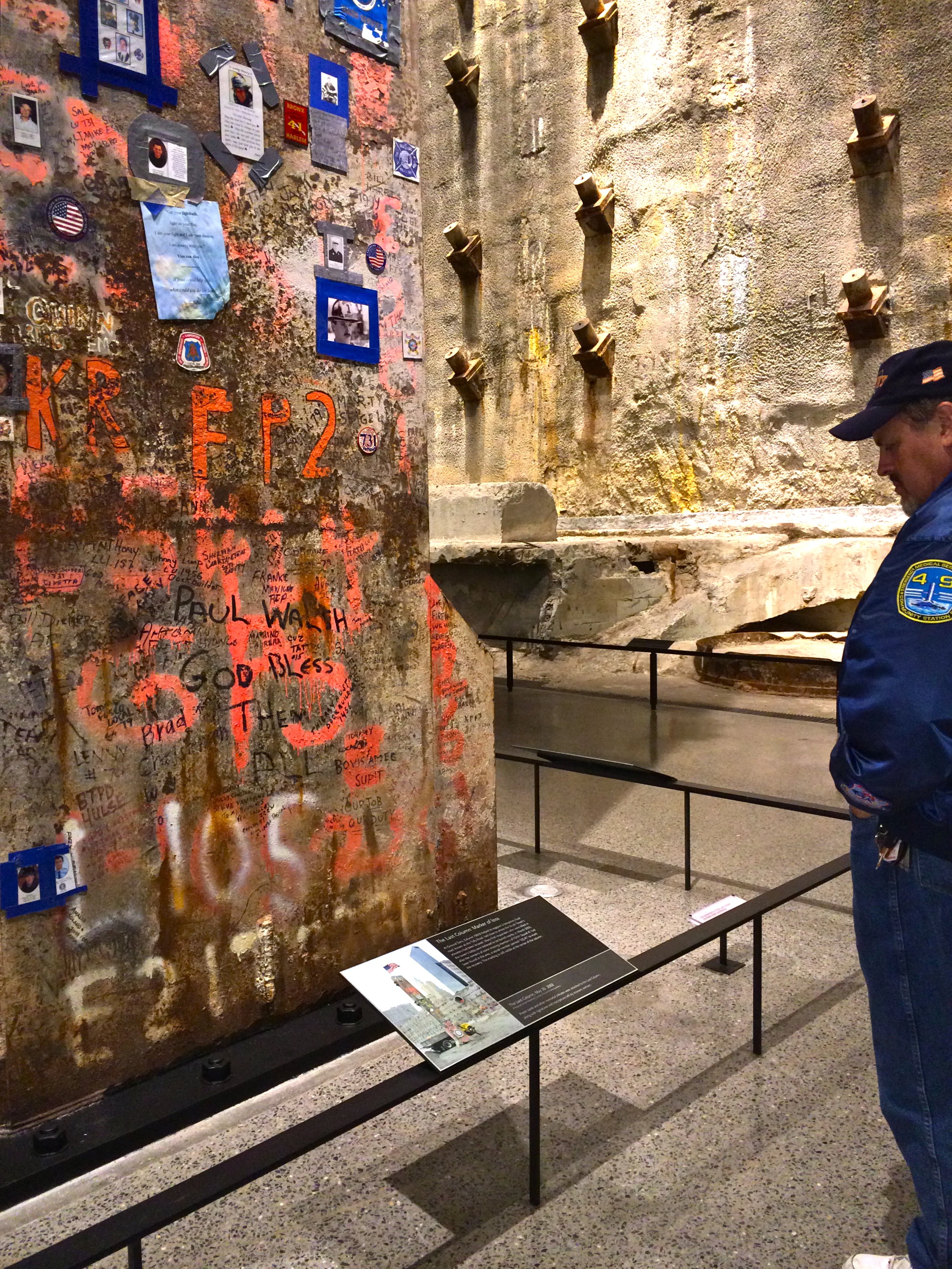 "LAST COLUMN" INTERPRETIVE PANEL