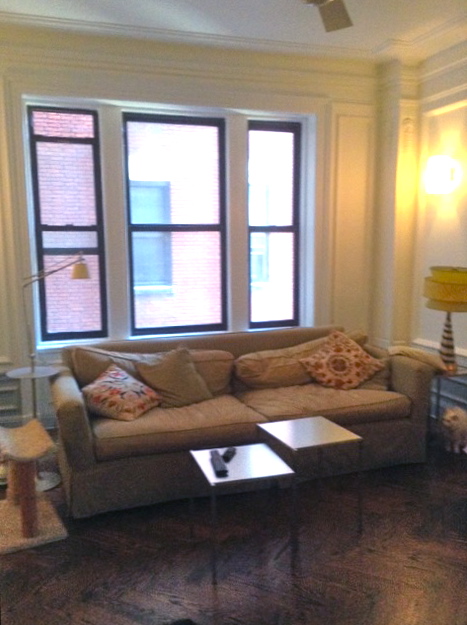 LIVING ROOM BEFORE RENOVATION