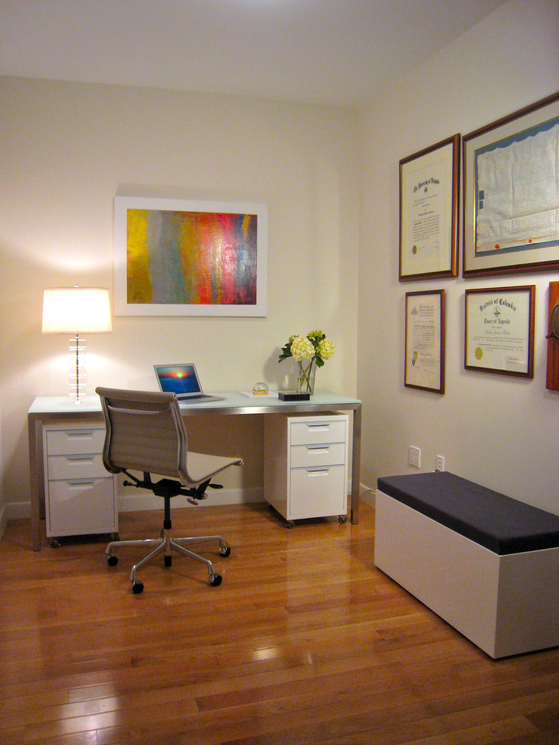 DESIGNED HOME OFFICE 