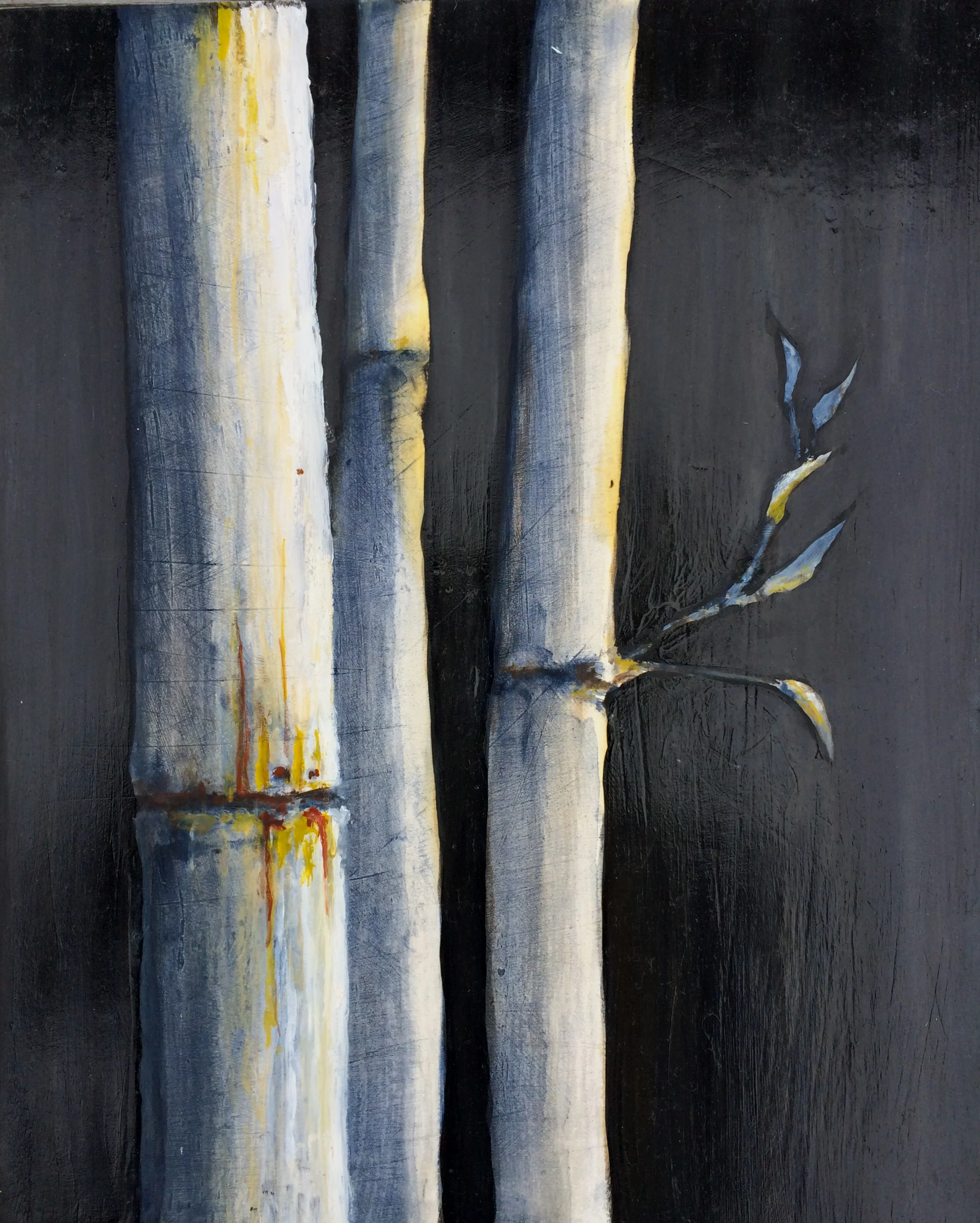 BAMBOO IN MOONLIGHT (sold)