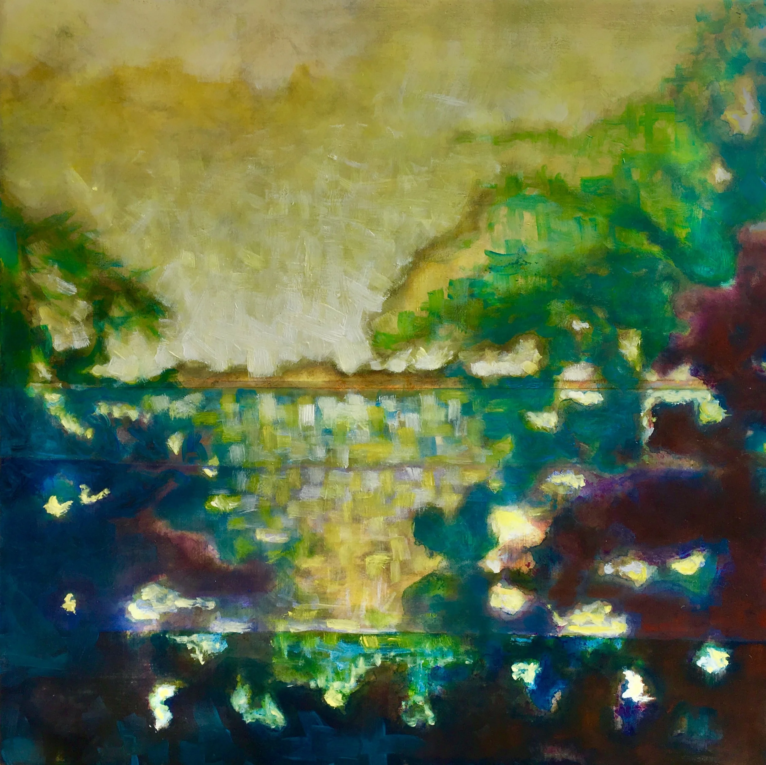 THE BAY FROM THE MEAT RACK (sold)