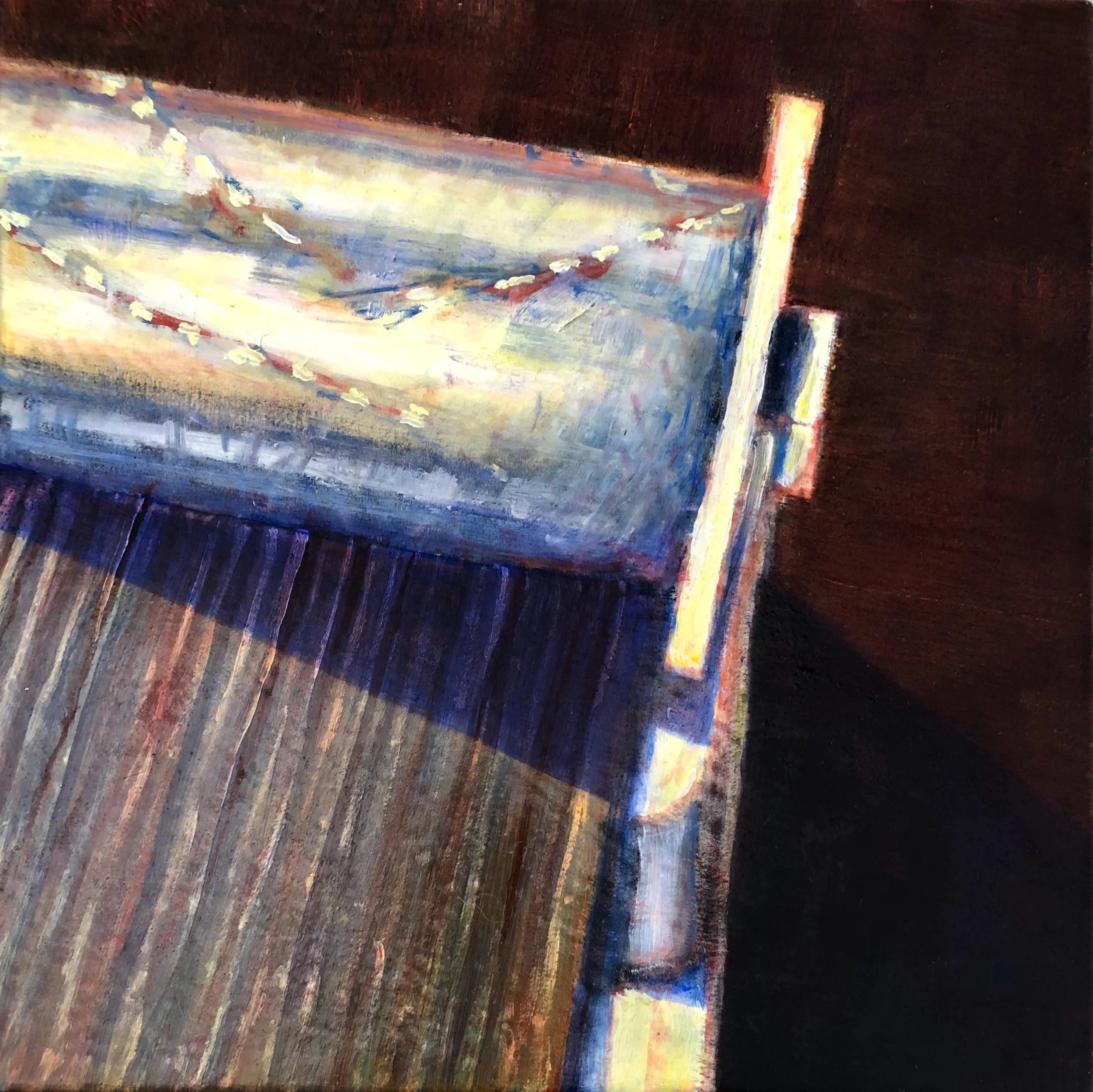 MUSIC BOX #2 – oil on wood panel