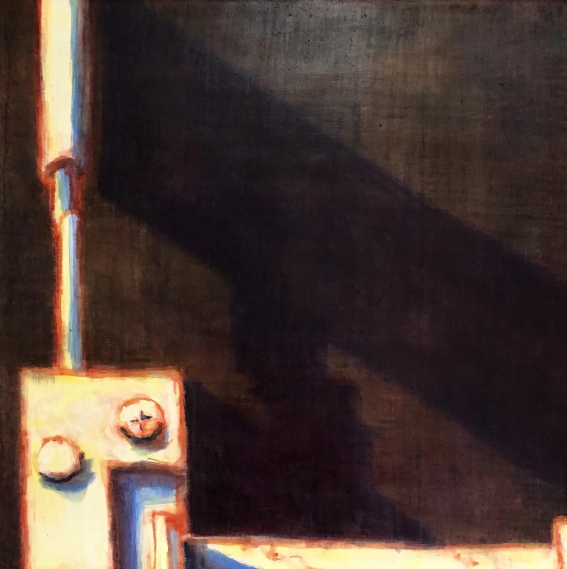MUSIC BOX #1 – oil on wood panel