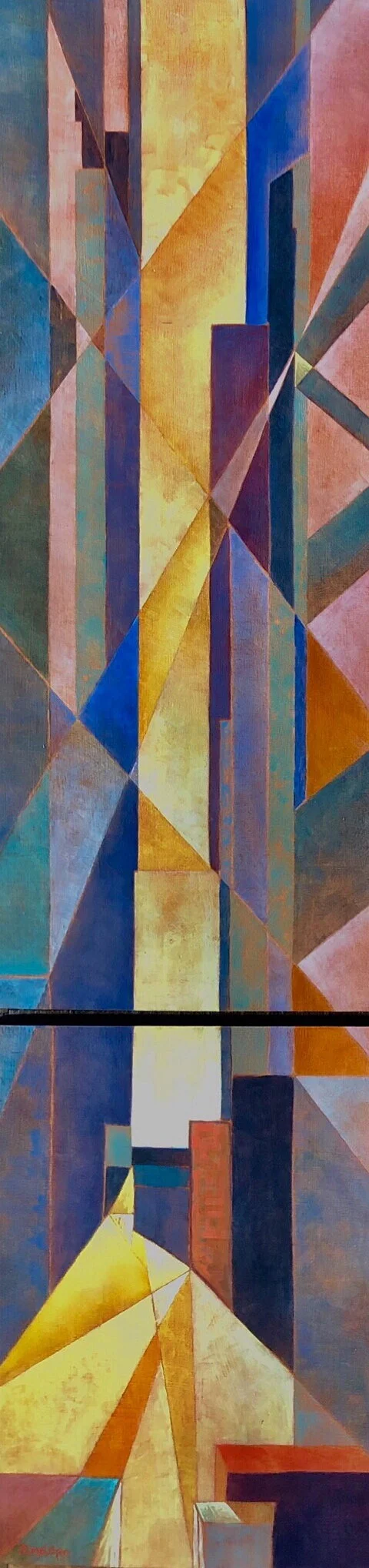 MANHATTAN HENGE (diptych)