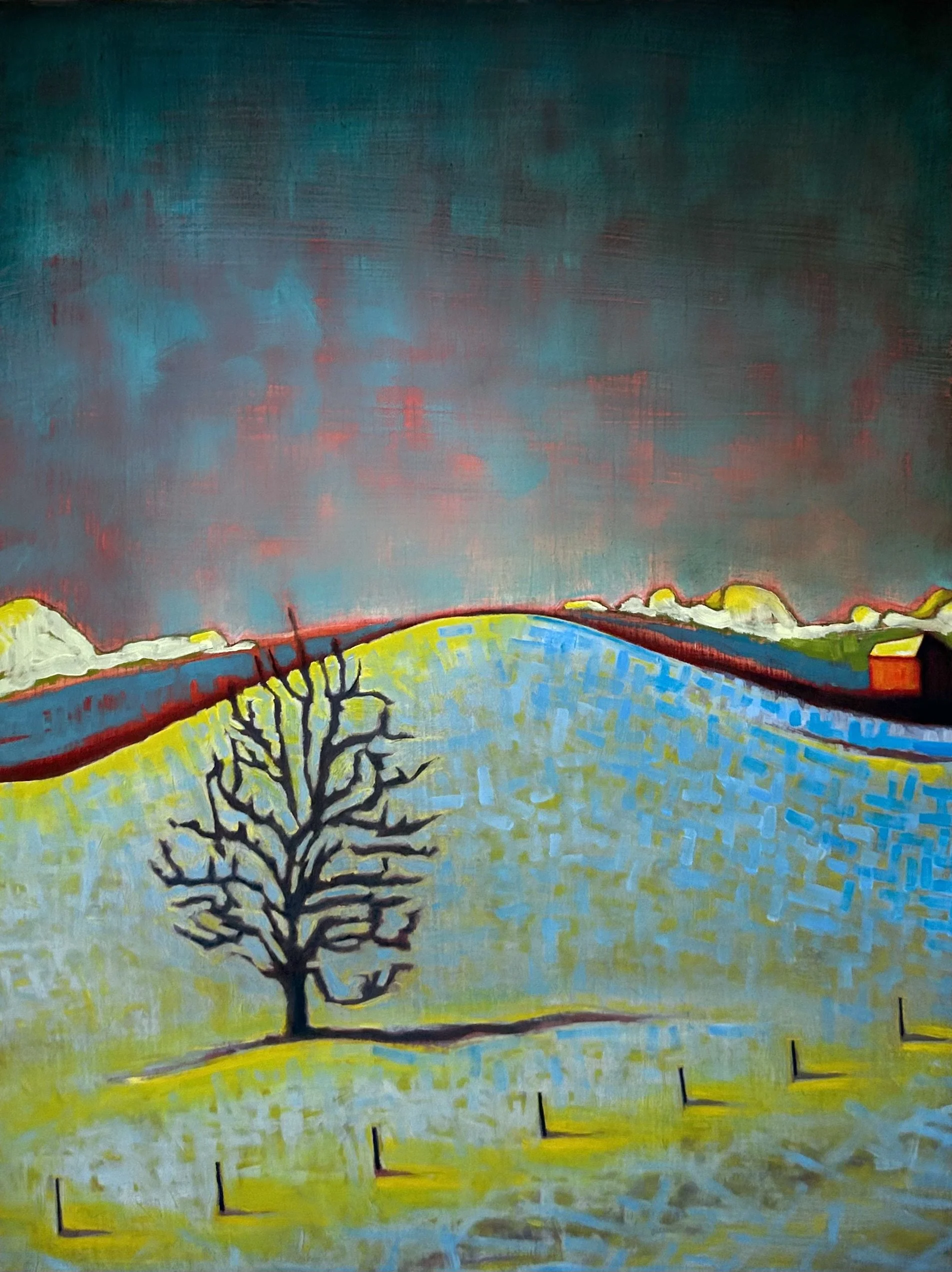 BARE TREE ON CHURCH ROAD (2026)