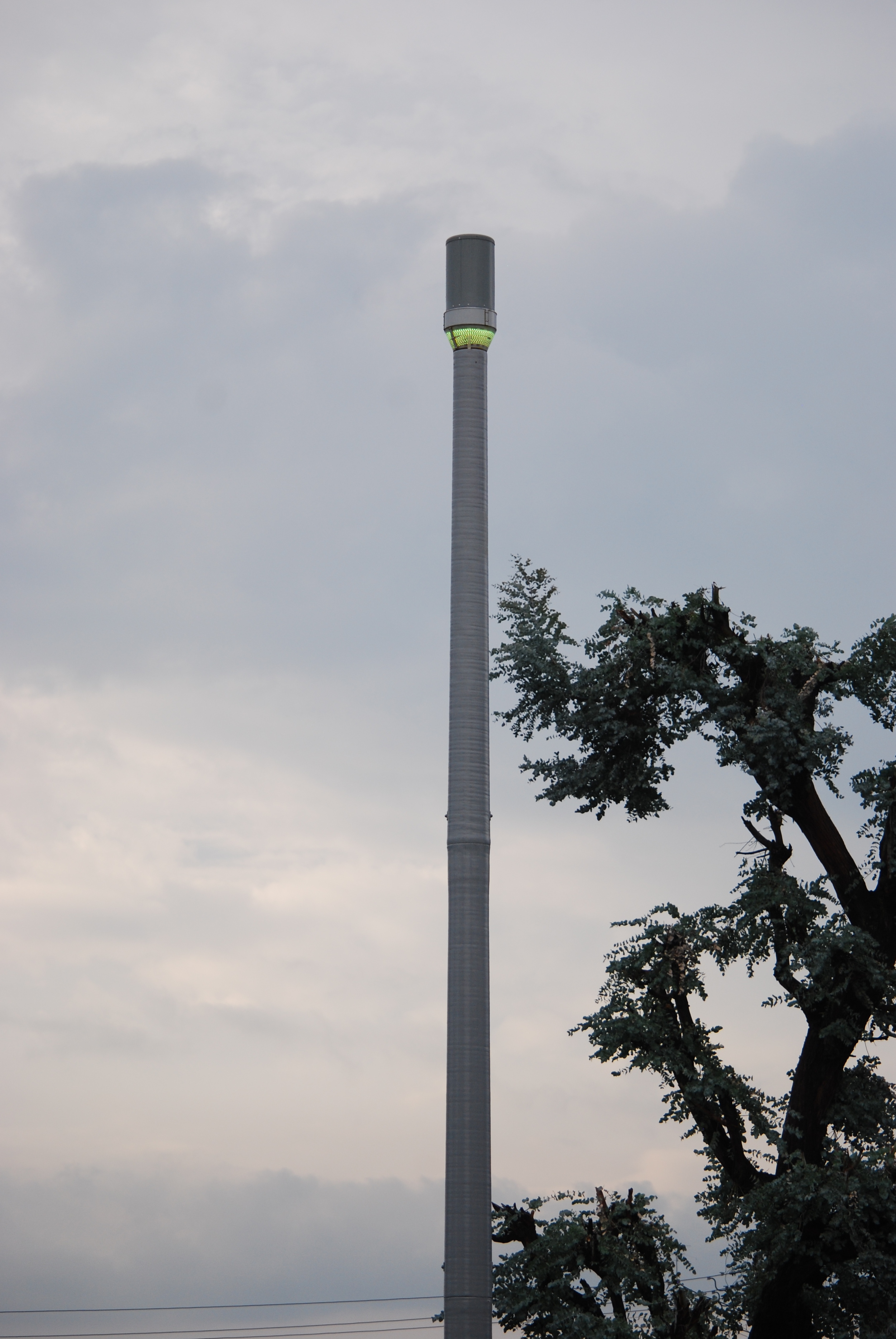 ePole with LED Luminary, Small Cells