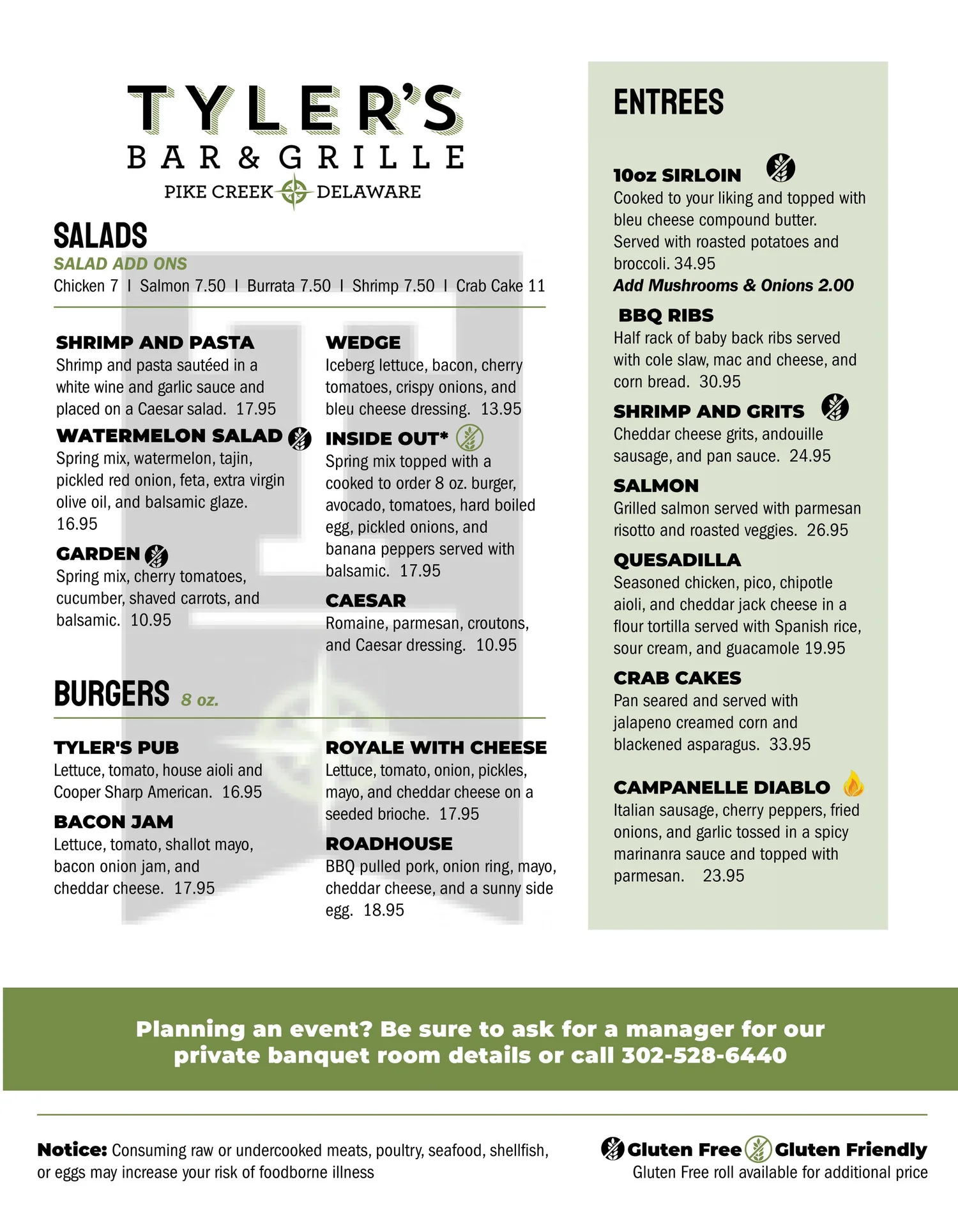 Menu Back