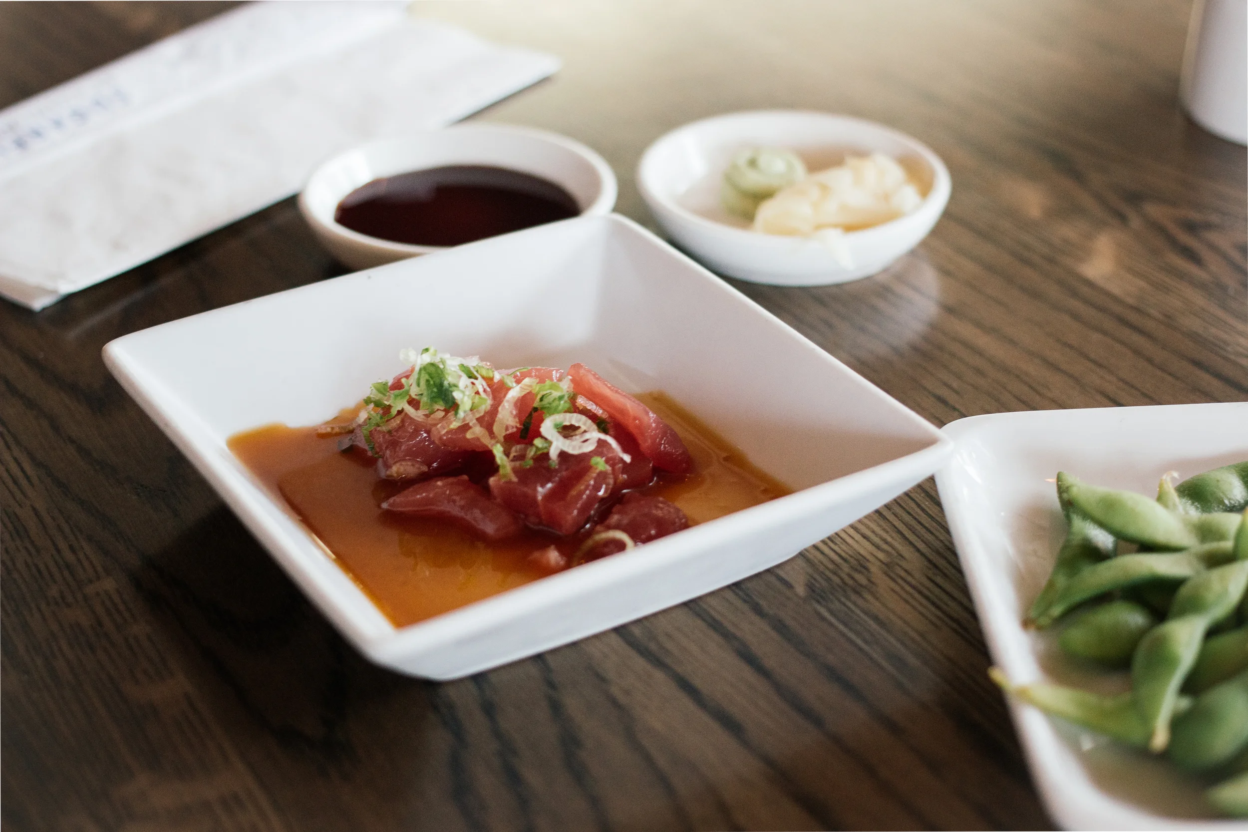 Poke appetizer at Sugarfish