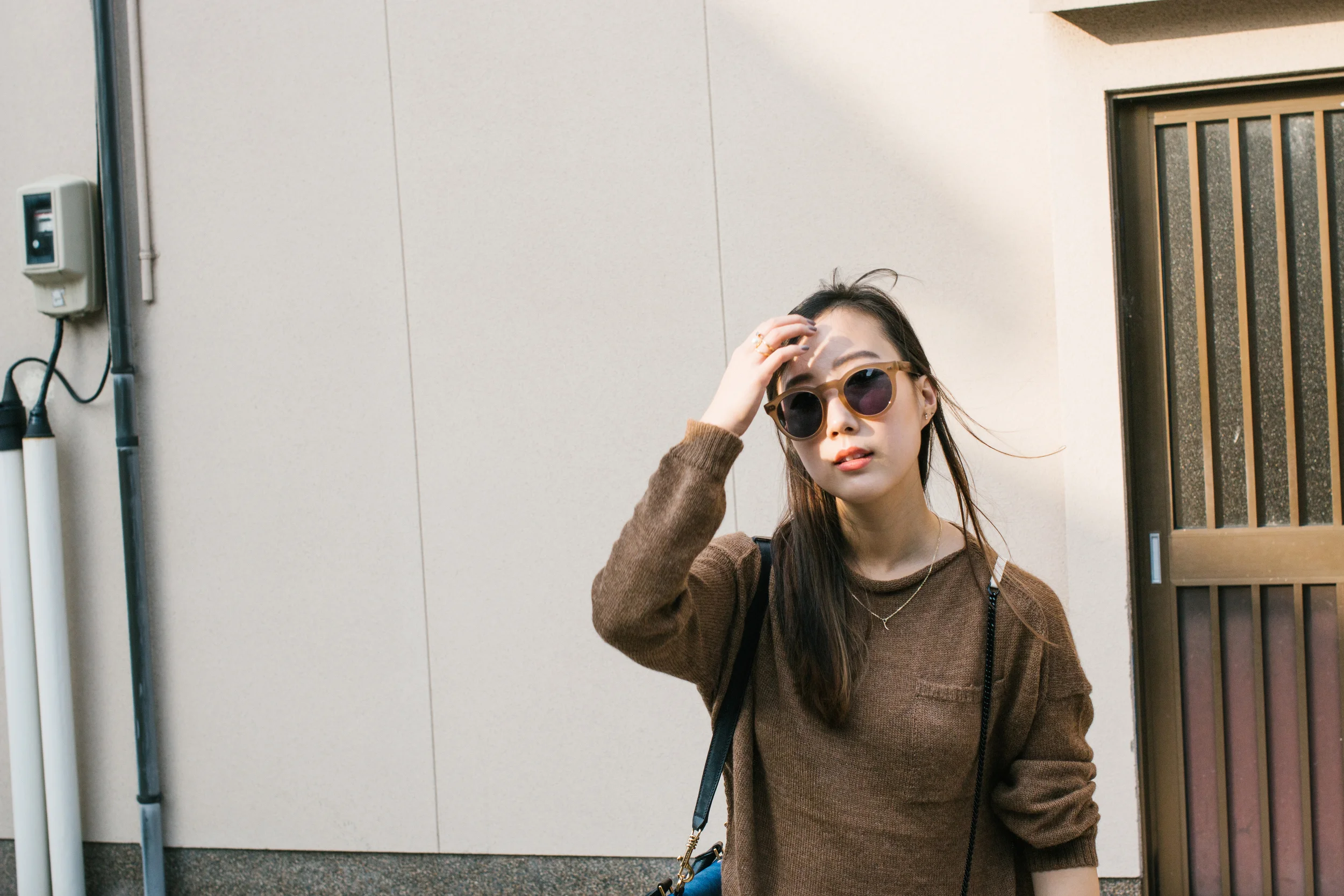 Pas de Calais Top and Pants , Isabel Marant Shoes , Céline Bag, Saint Laurent Bag and Hat, Cutler and Gross Sunglasses , Mirlo Jewelry