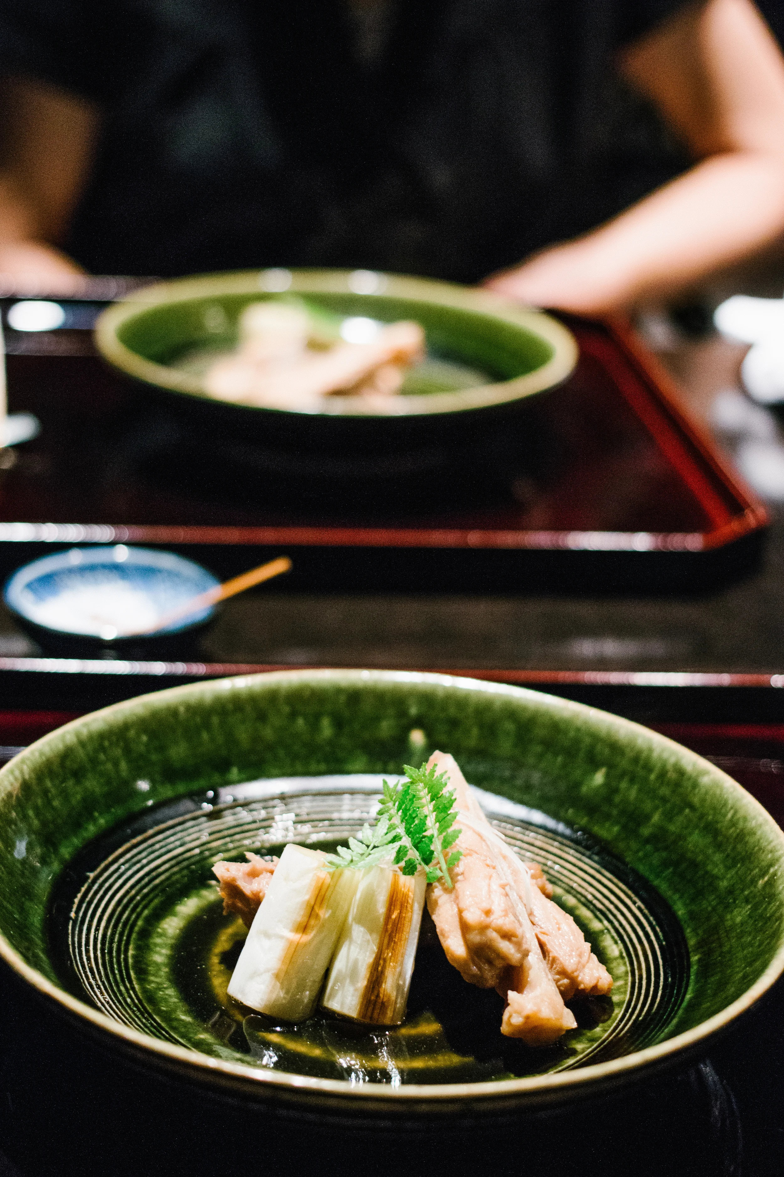 This presentation! Traditional kaiseki dinner using Autumn ingredients