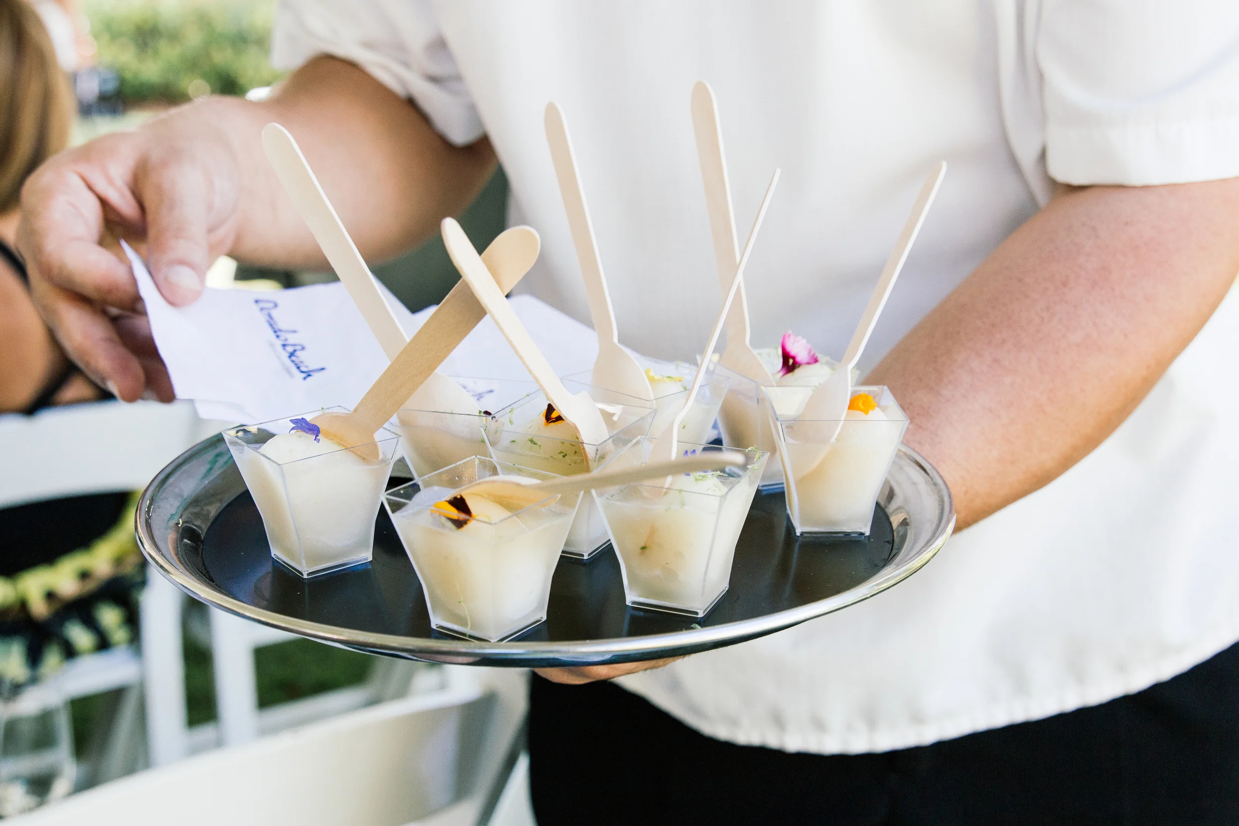 Pineapple frozen drinks with DonQ, Puerto Rico's most notable rum